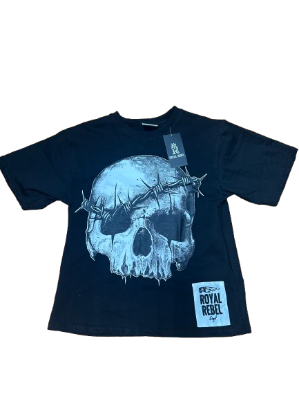 Vintage Royal skull print