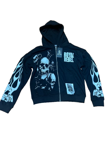 Skull black hoodie (New)