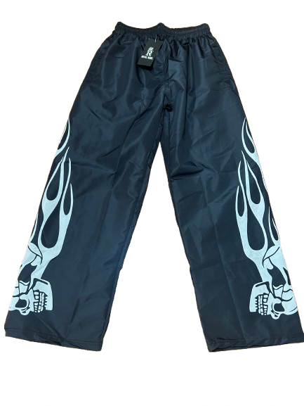 New skull Black wide leg band!