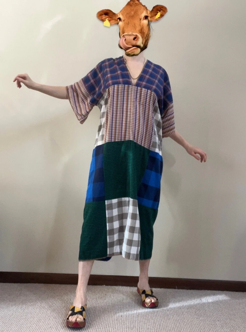 VERSION 2 / in mixed plaid