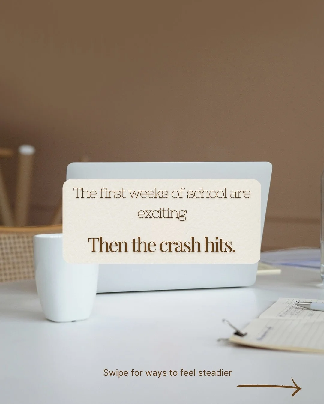 The first weeks of school are full of excitement&hellip;
&hellip;and then the crash hits.

Feeling drained, overwhelmed, or like you&rsquo;re falling behind? You&rsquo;re not alone.

For many students, stress builds as classes fill, deadlines loom, a