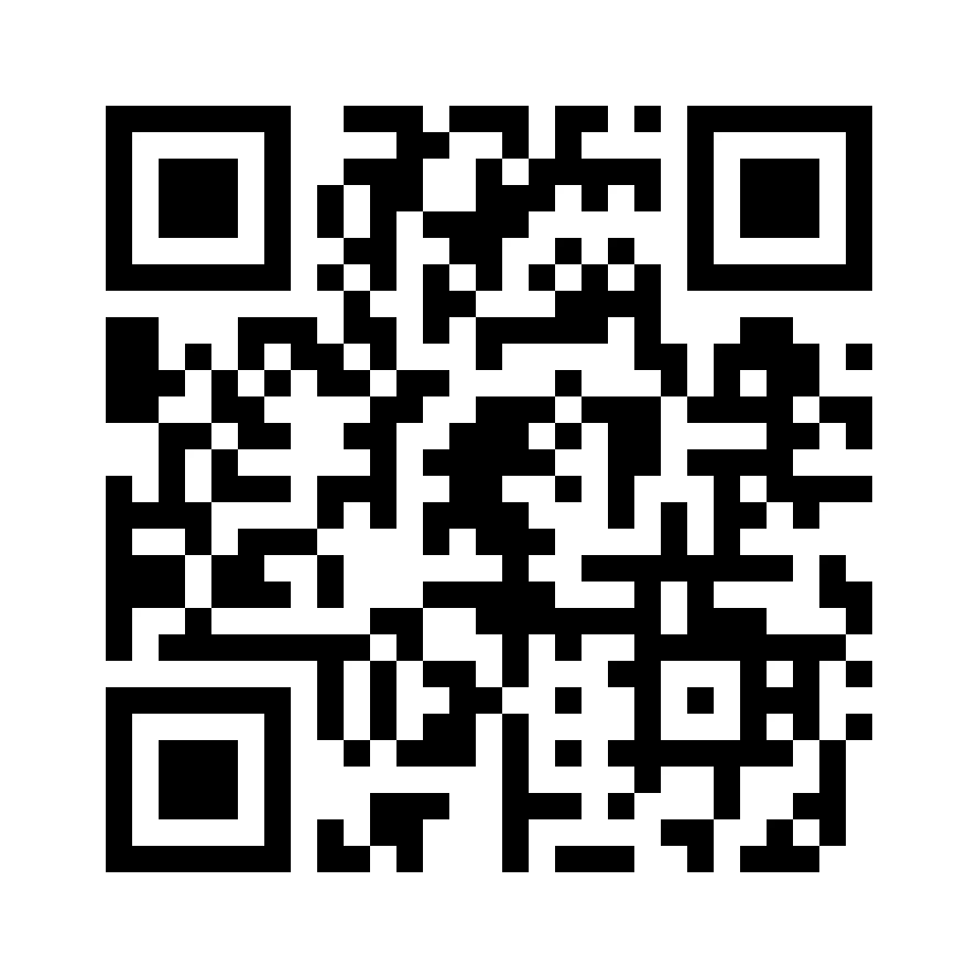 A QR code on a white background.