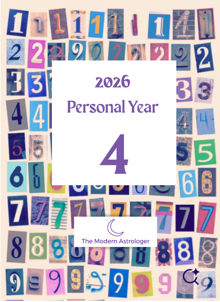 Personal 4 Year - Numerology Year Ahead Reading