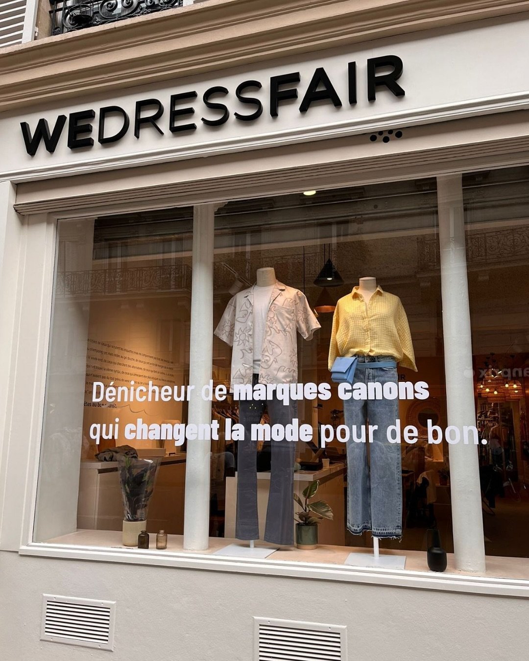 C&rsquo;est simple, j&rsquo;ai tout aim&eacute; dans cette mission @wedressfair. L&rsquo;&eacute;criture de la charte &eacute;dito, la r&eacute;&eacute;criture de l&rsquo;ensemble des assets de la marque, la d&eacute;finition des taglines, du manifes