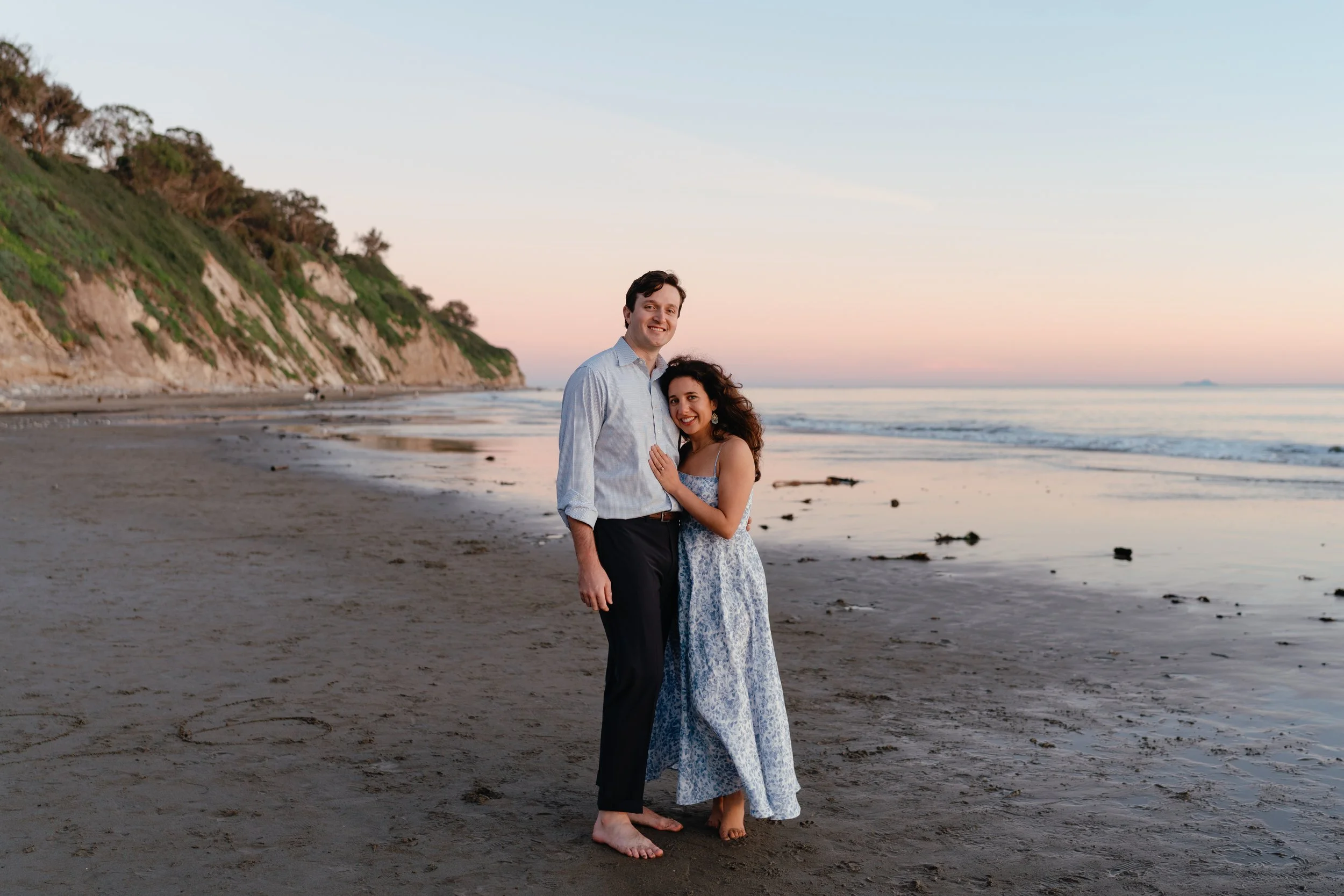 Beach Engagement Photos Southern California