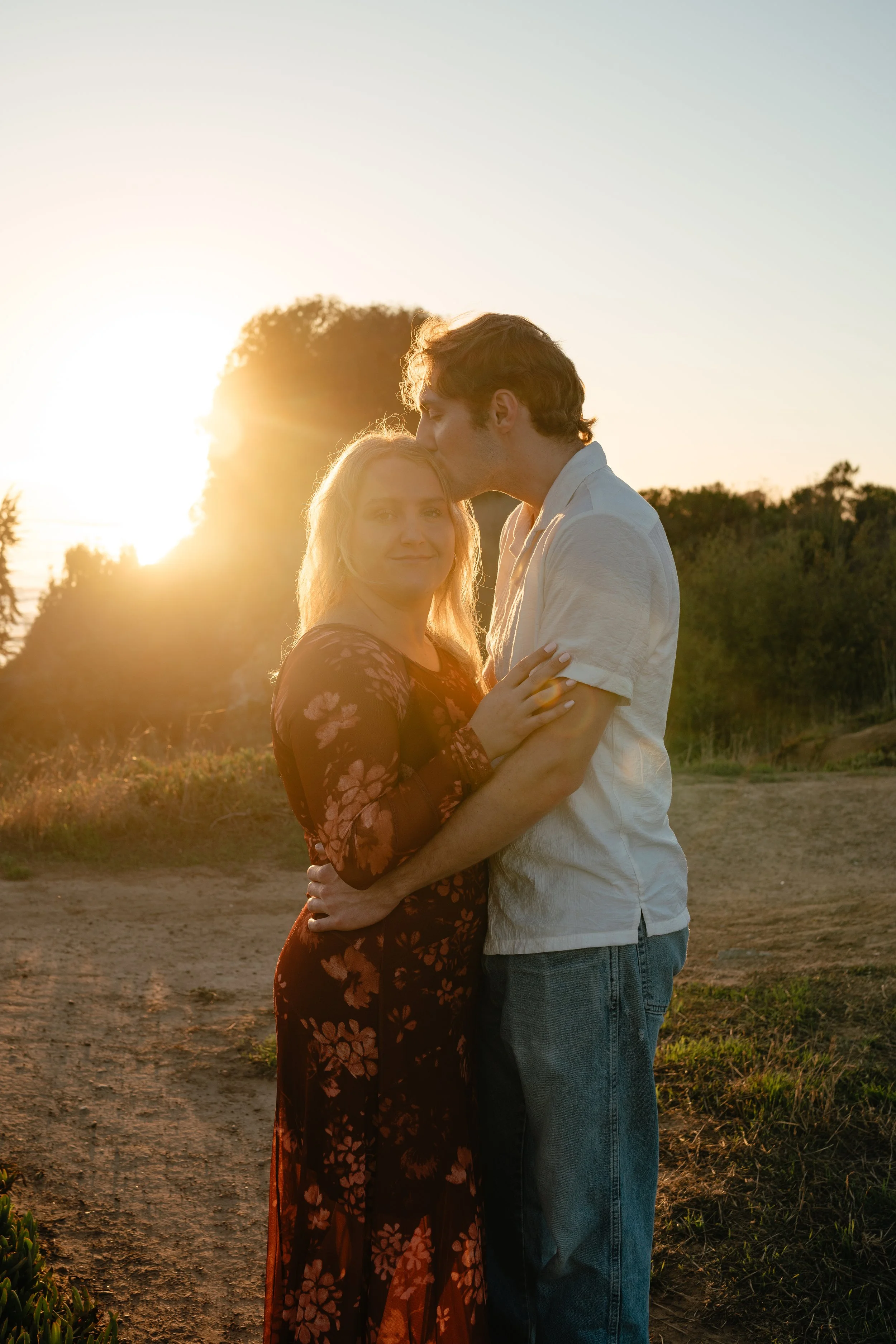 Cliff Engagement Photos Santa Barbara