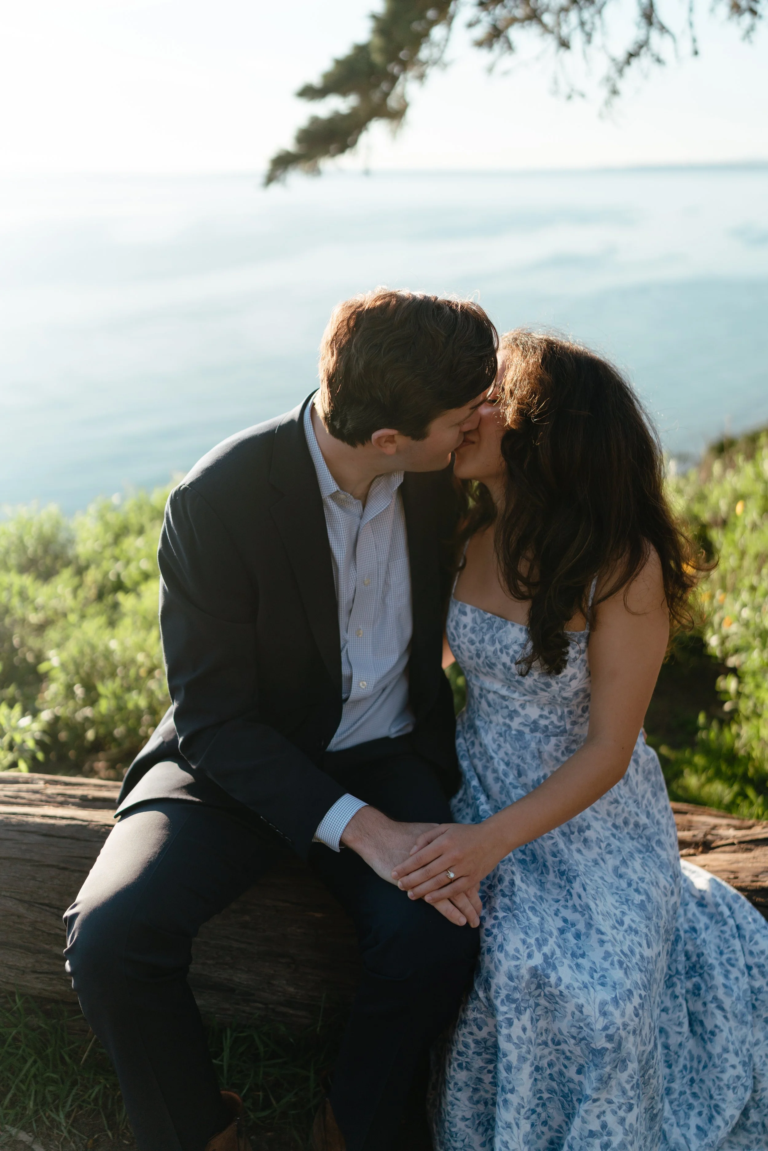 Outdoorsy Engagement Photos Santa Barbara