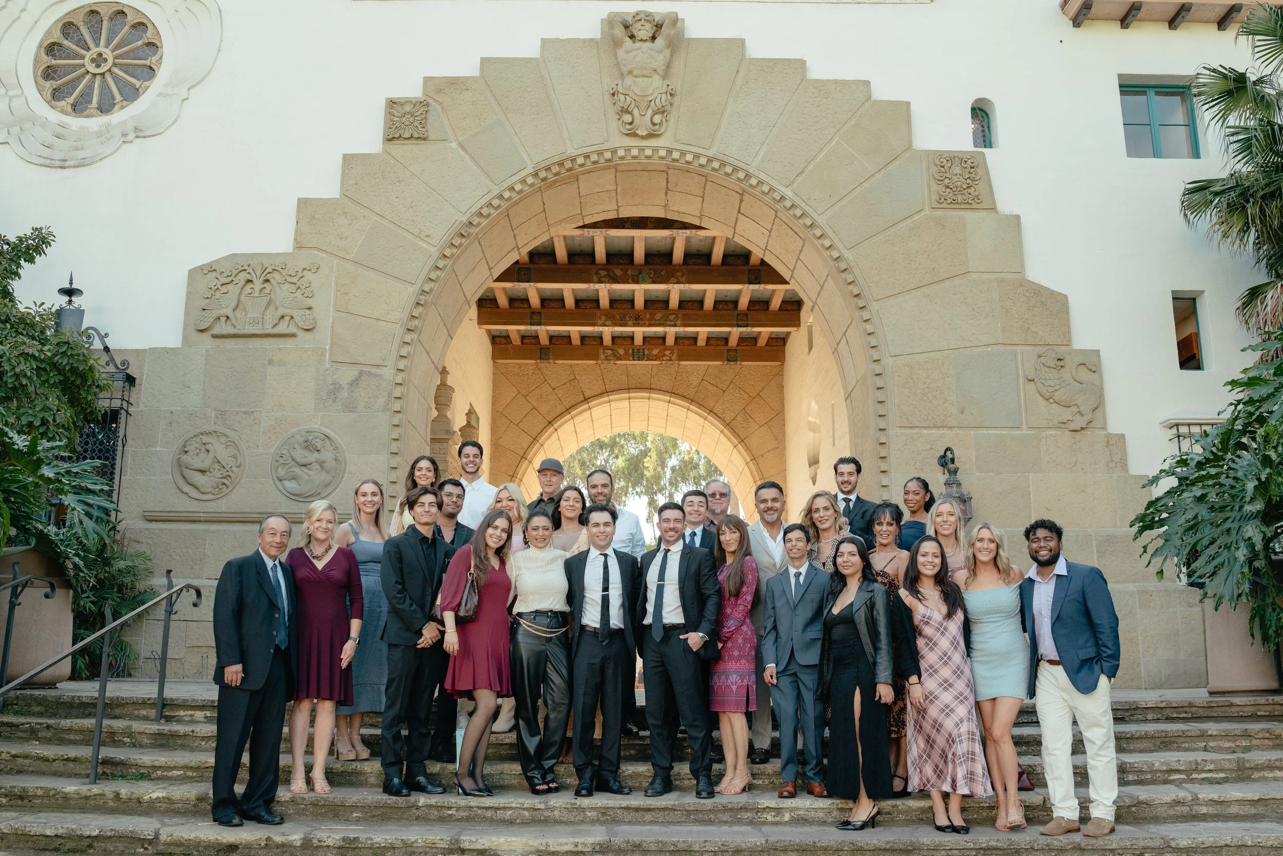 Small Wedding Santa Barbara Courthouse
