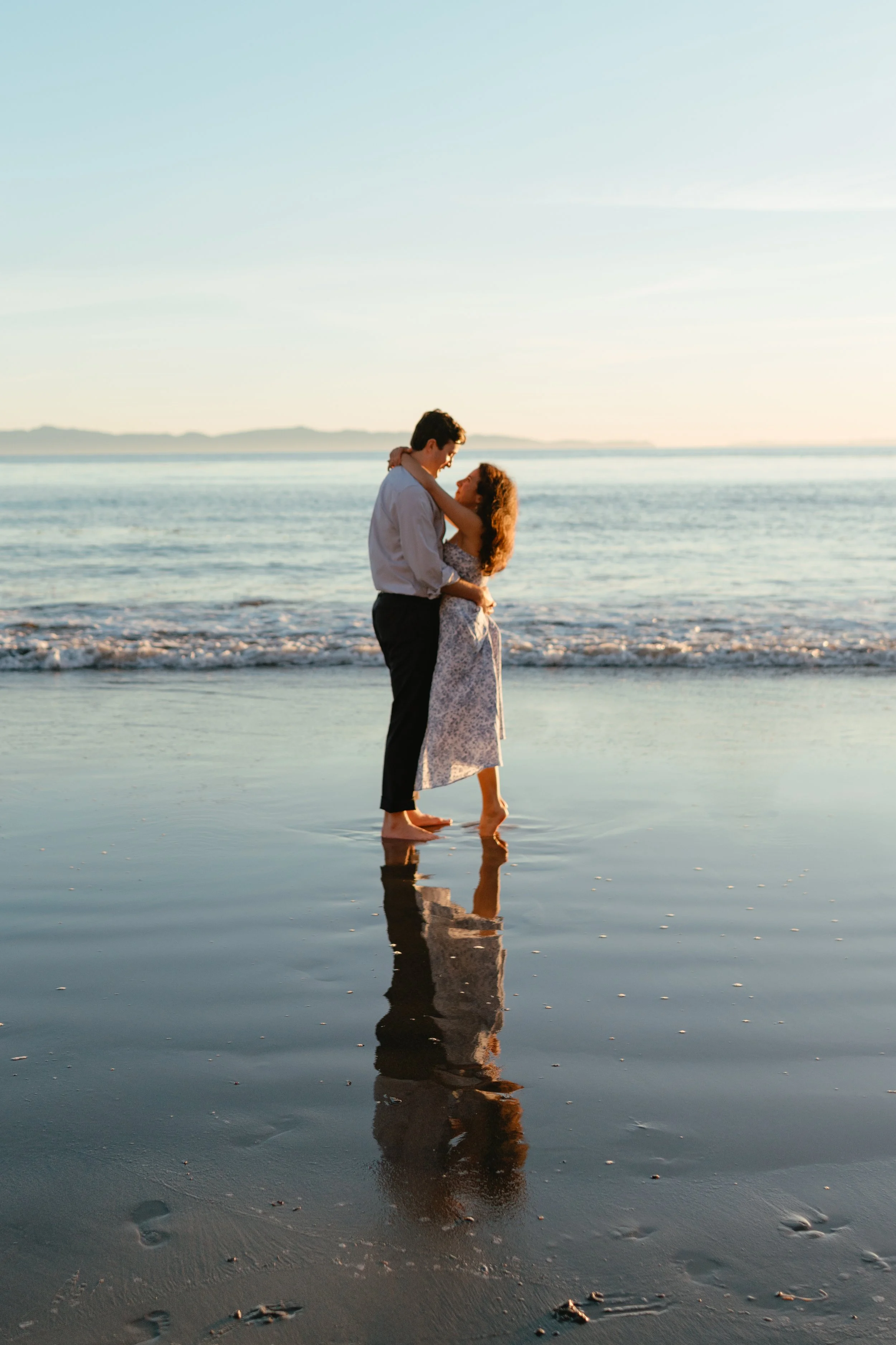 Beach Engagement Photos Southern California