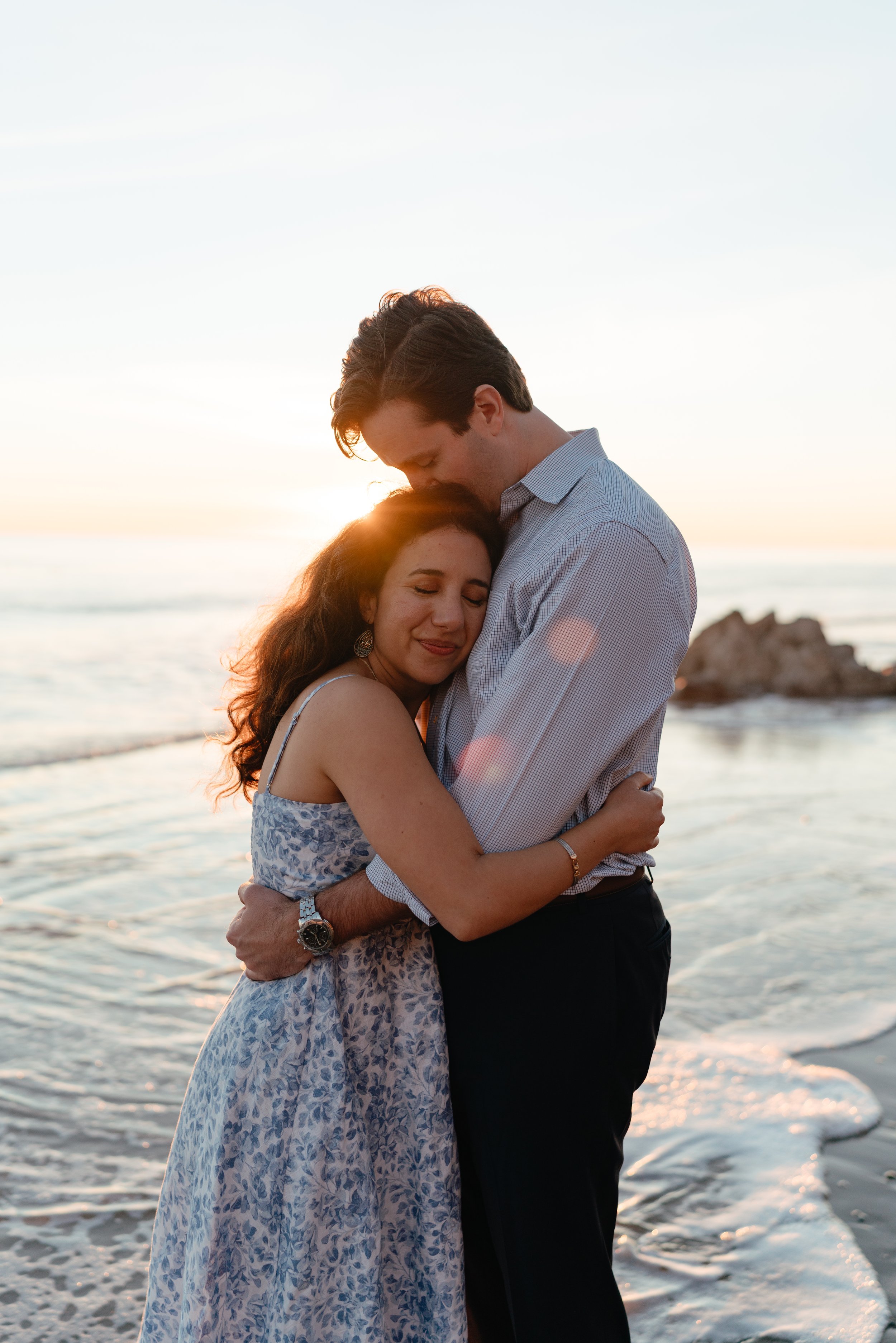 Beach Engagement Photos Southern California