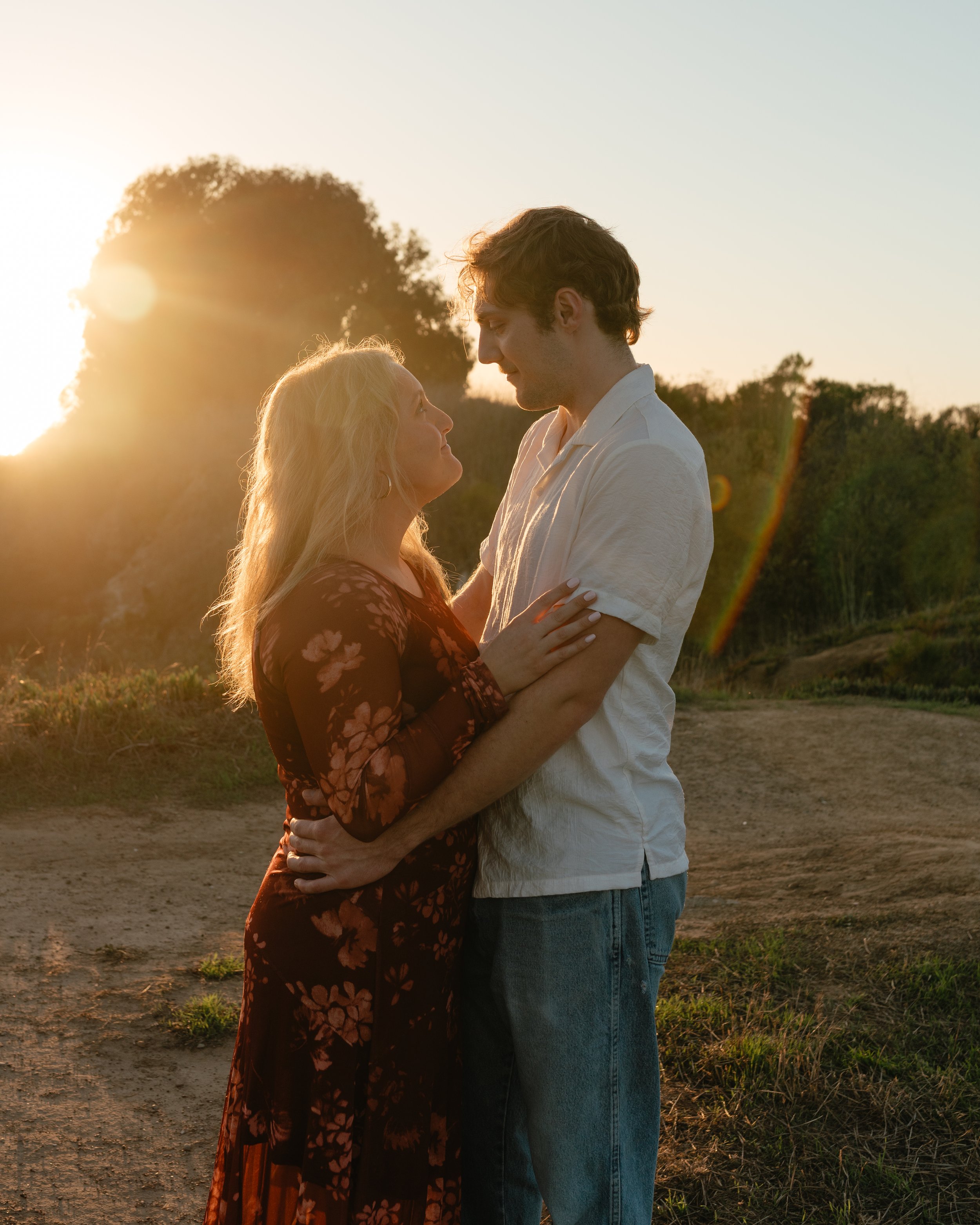 Cliff Engagement Photos Santa Barbara