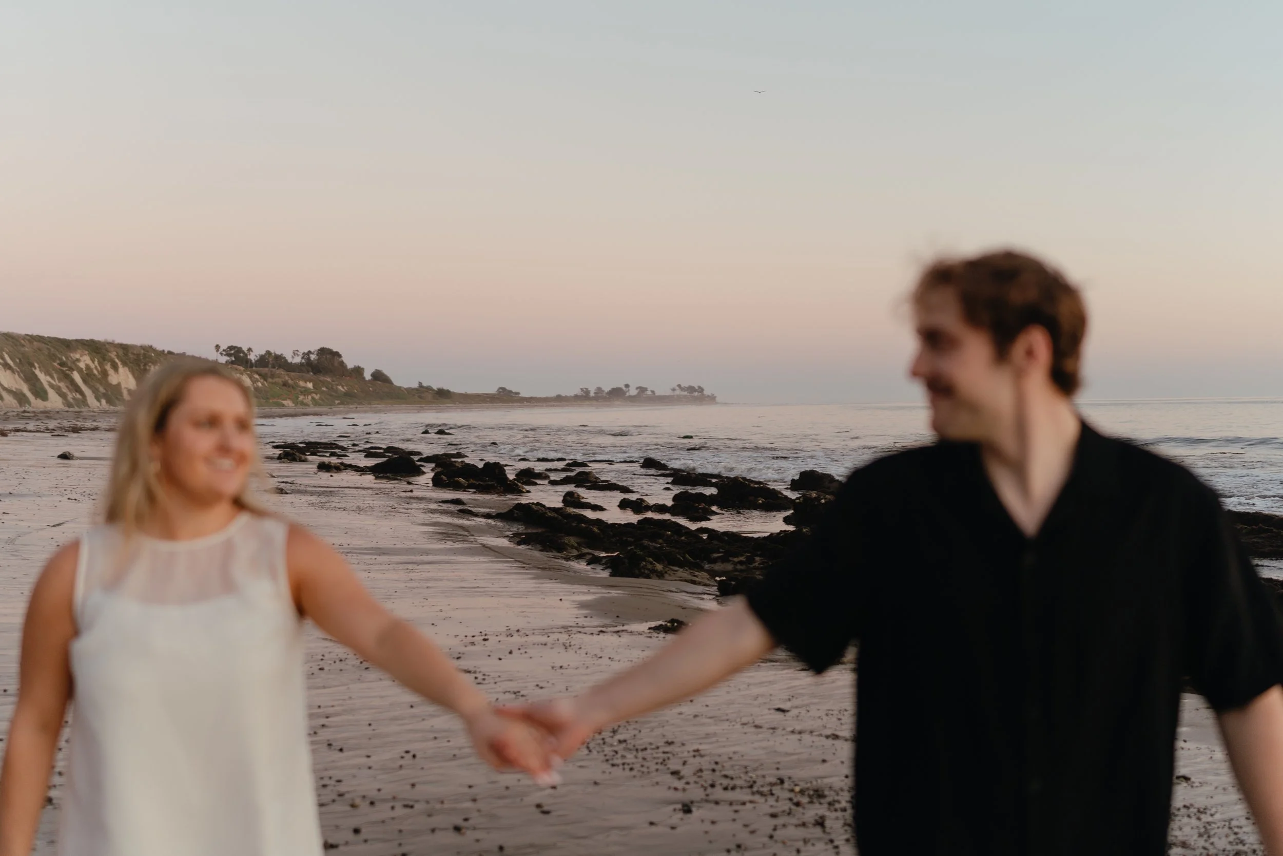 Sunset Couples Portraits Santa Barbara