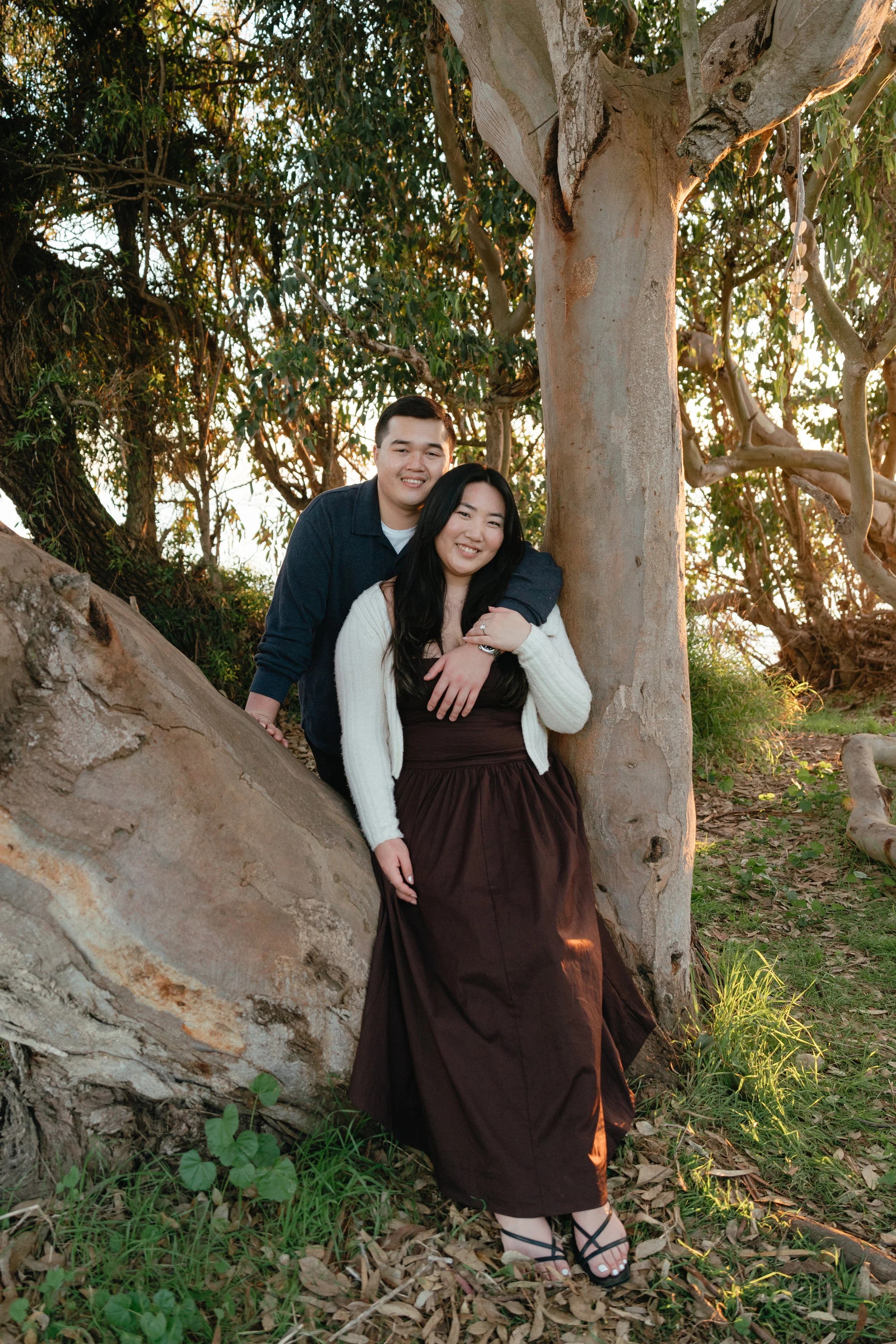 Cliffside Engagement Photos