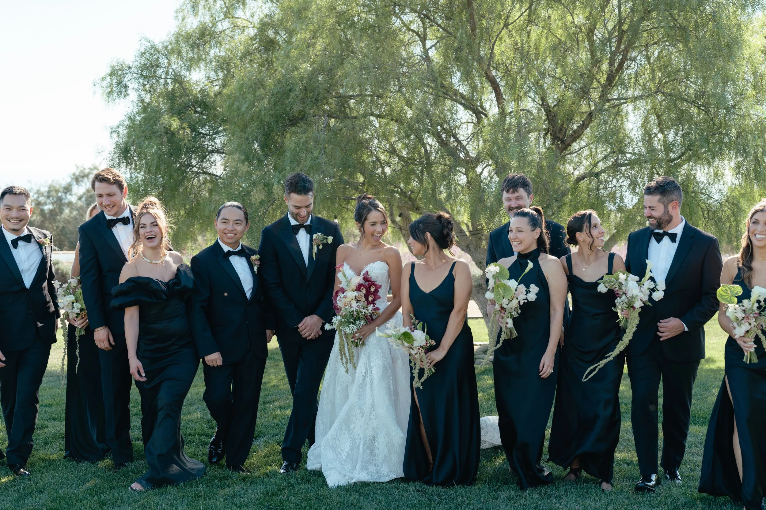 Santa Barbara Wedding Party 