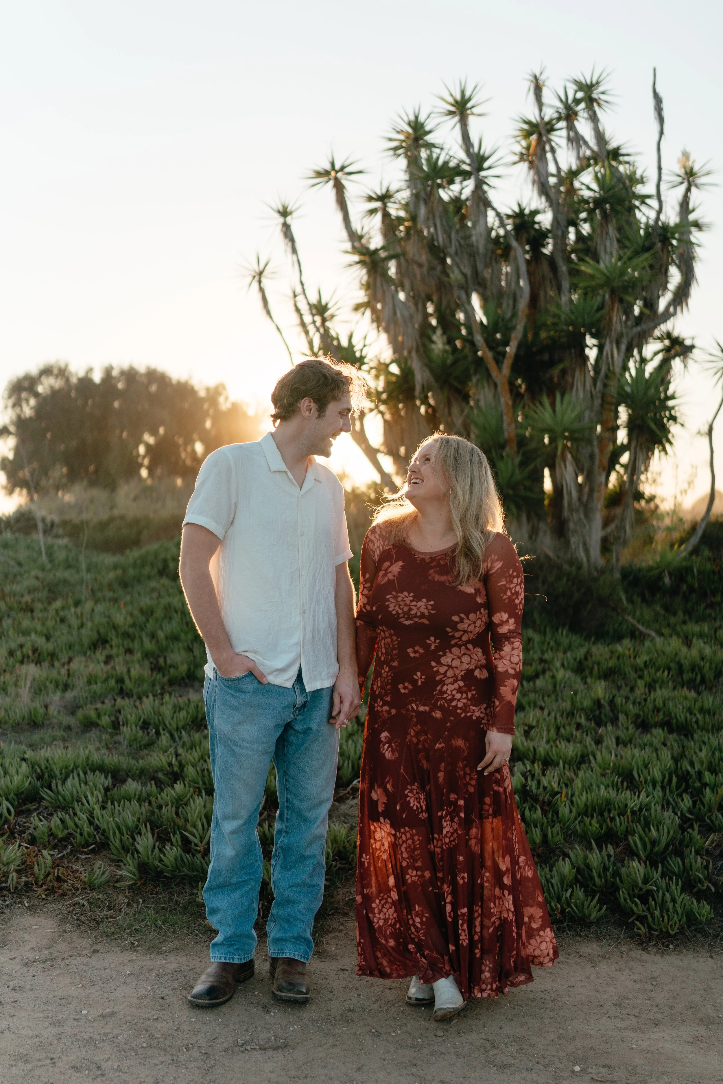 Outdoors Couple Photos Santa Barbara