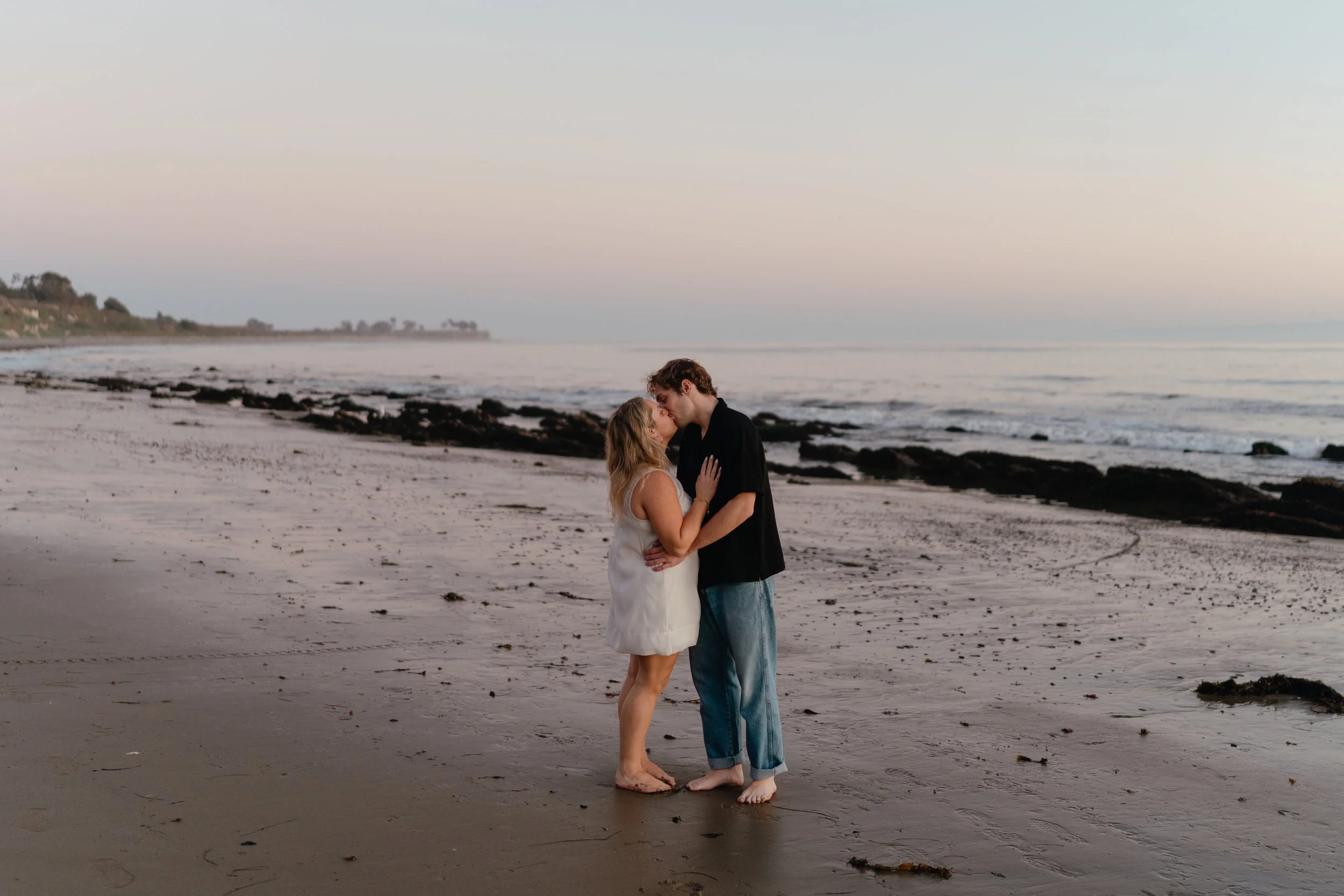 Beach Engagement Photos Santa Barbara