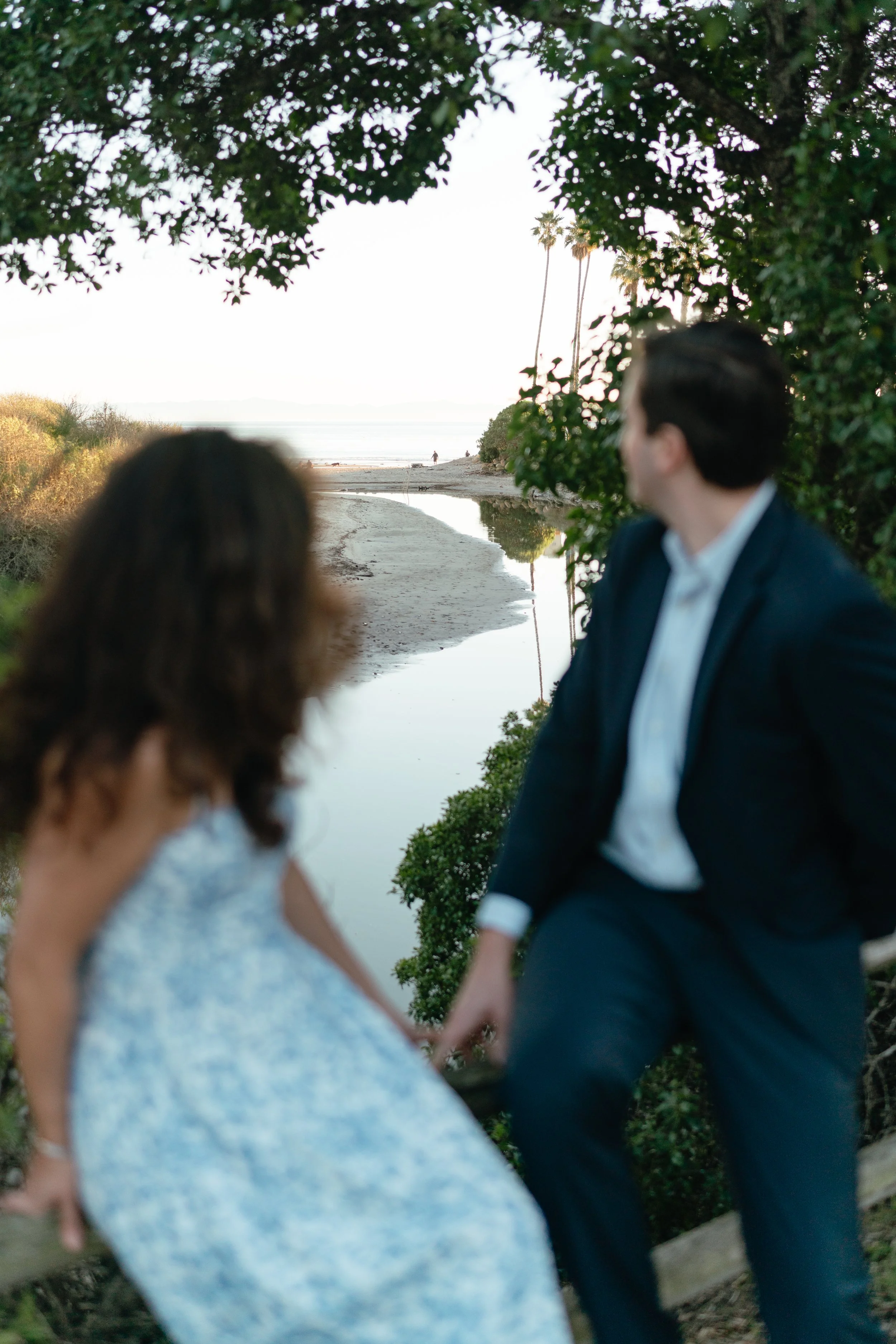Beach Engagement Photos California