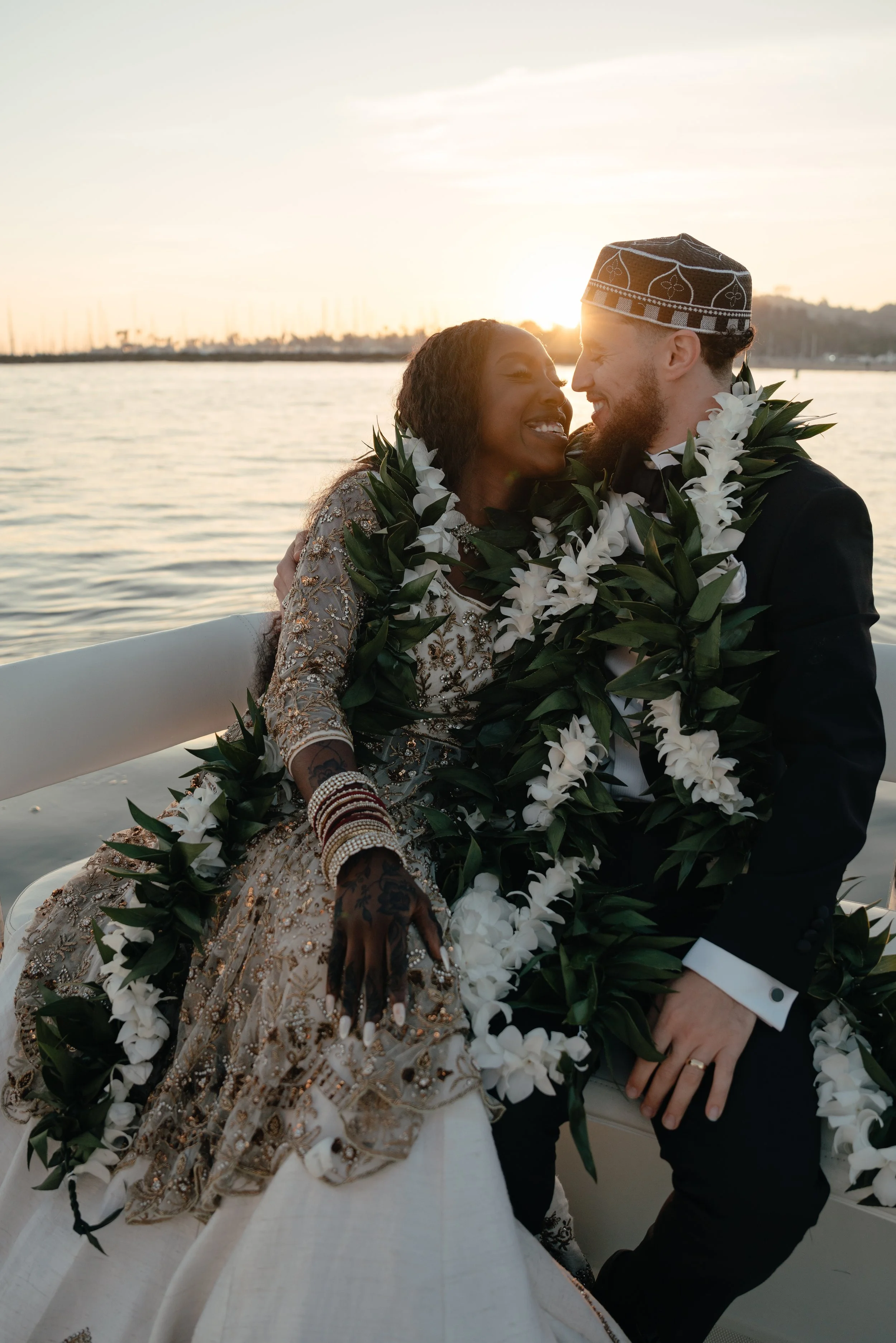 Romantic Beach Wedding Photos Santa Barbara