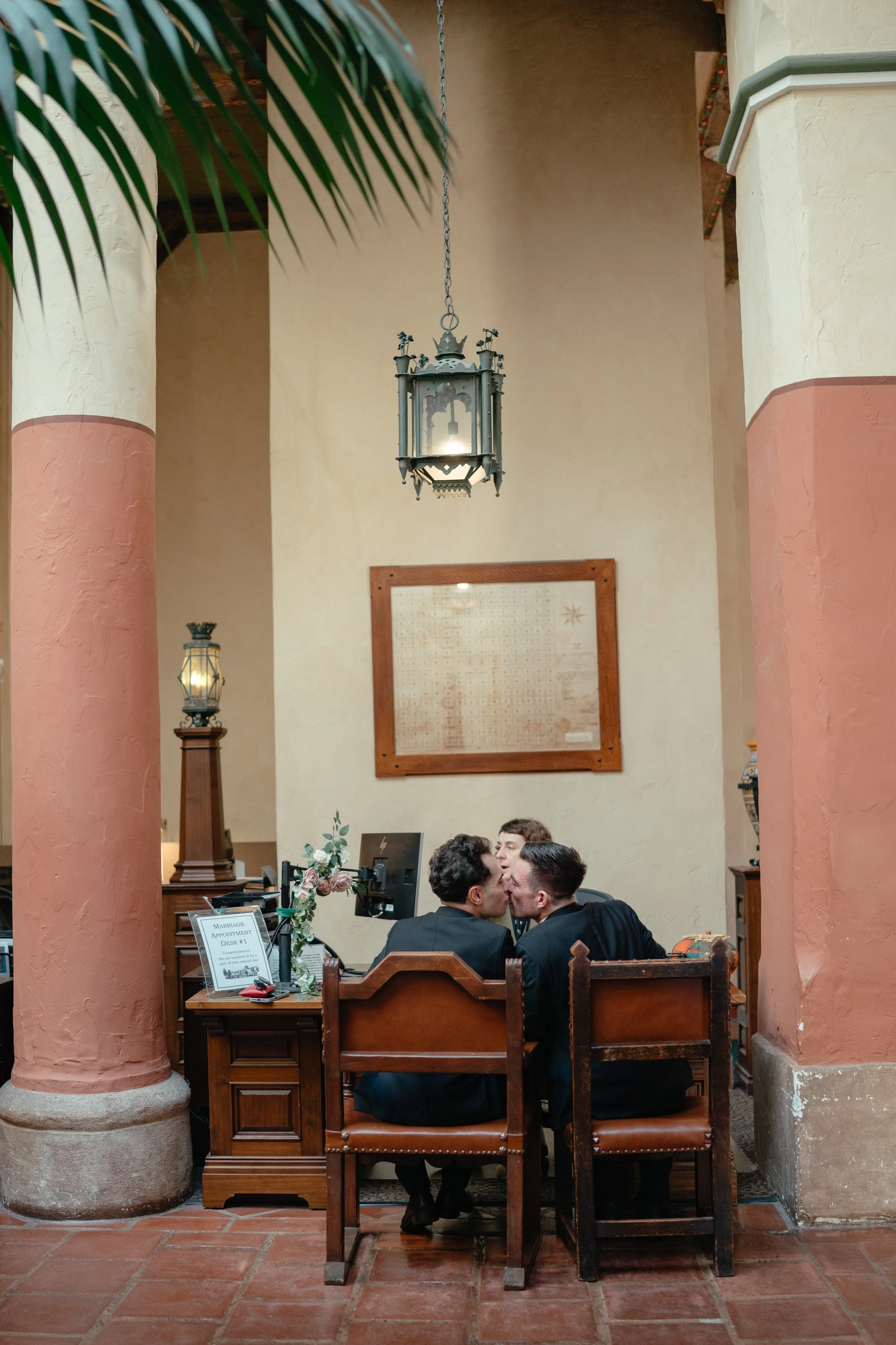 Courthouse Elopement Santa Barbara