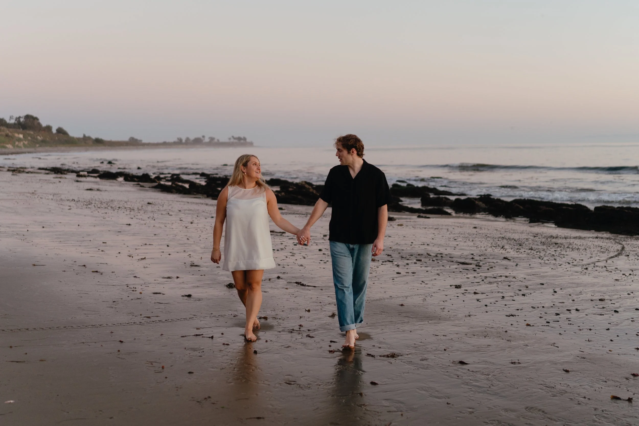 Romantics Beach Portraits Santa Barbara