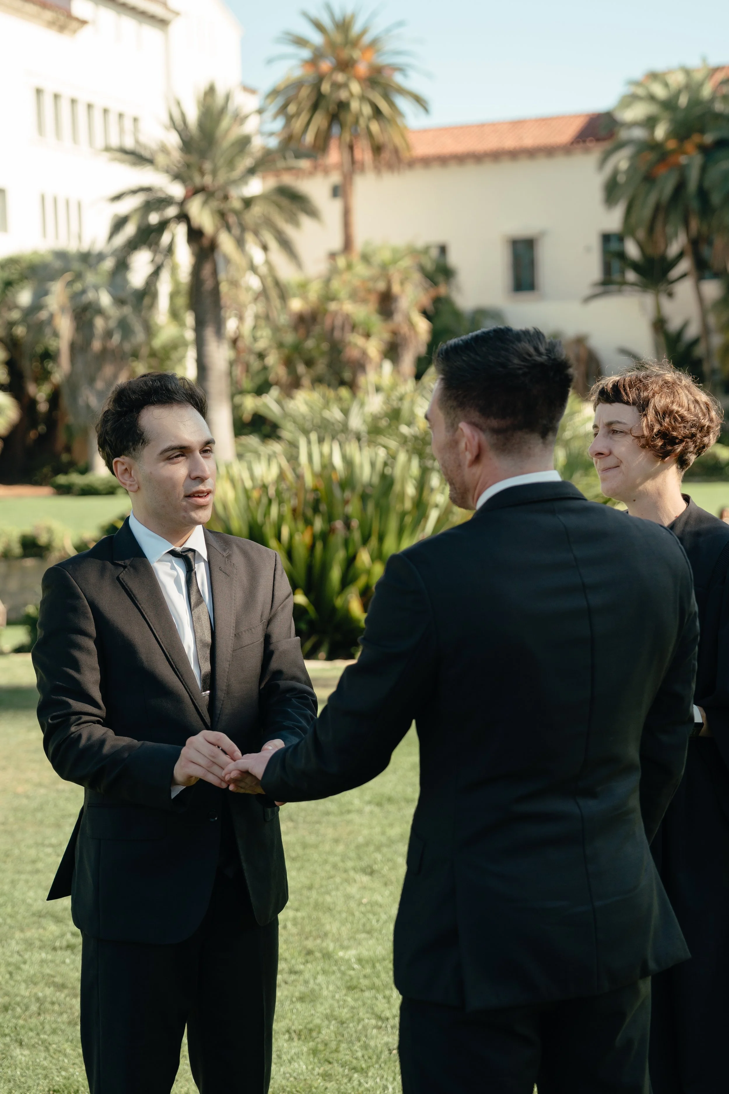 Ceremony Santa Barbara Courthouse 