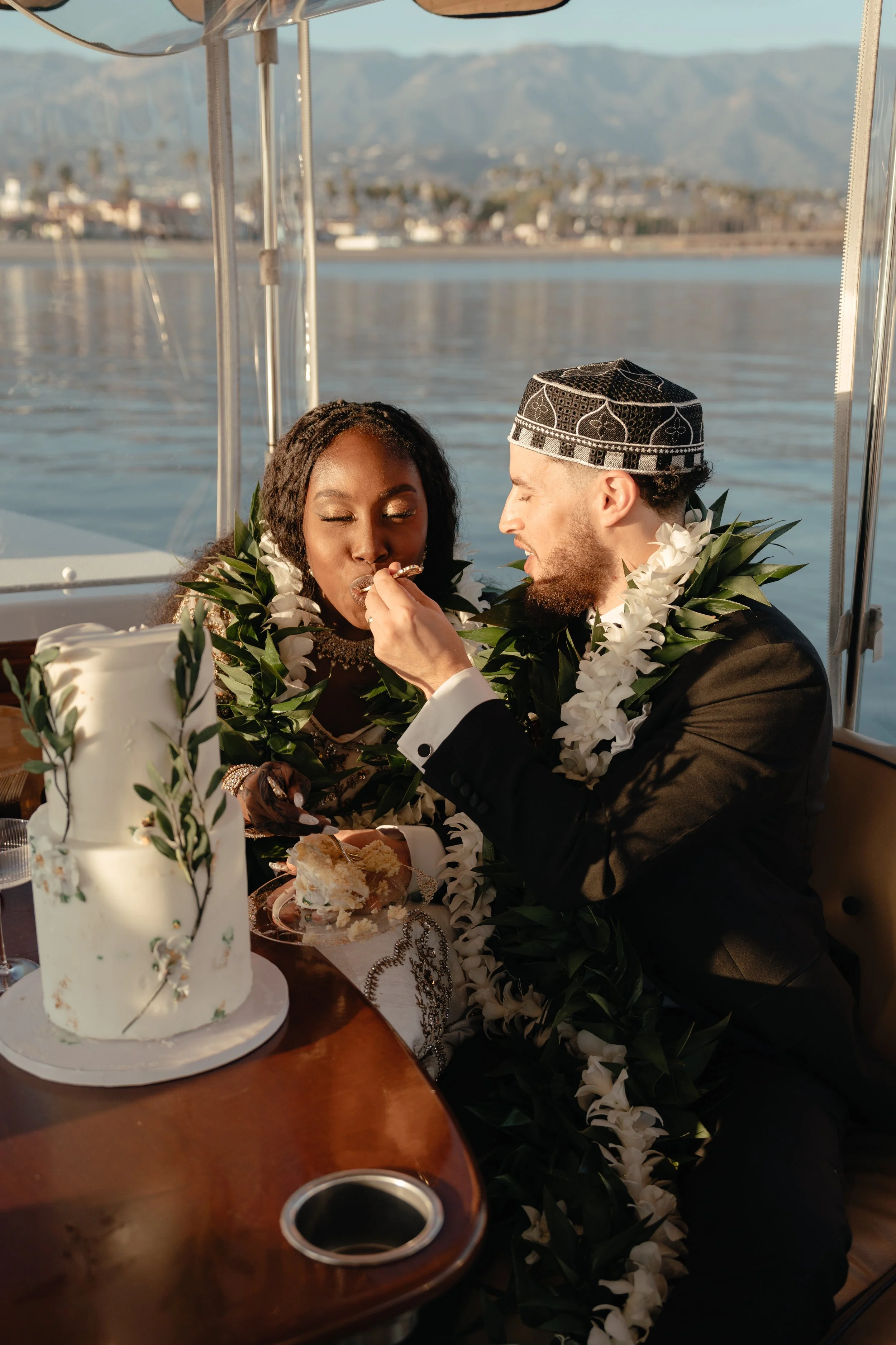 Boat Wedding Photos Santa Barbara