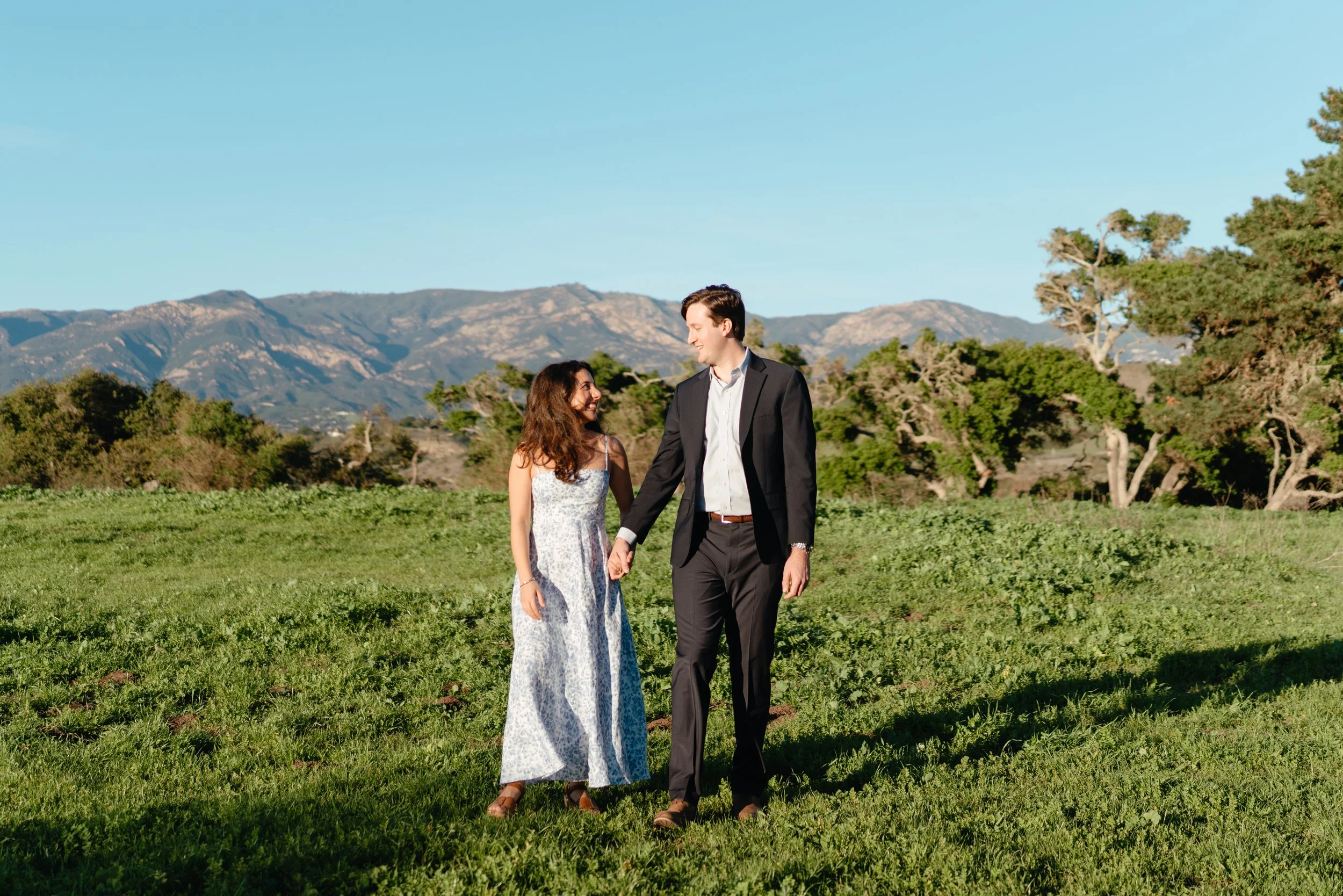 Engagement Photos Douglas Preserve Santa Barbara