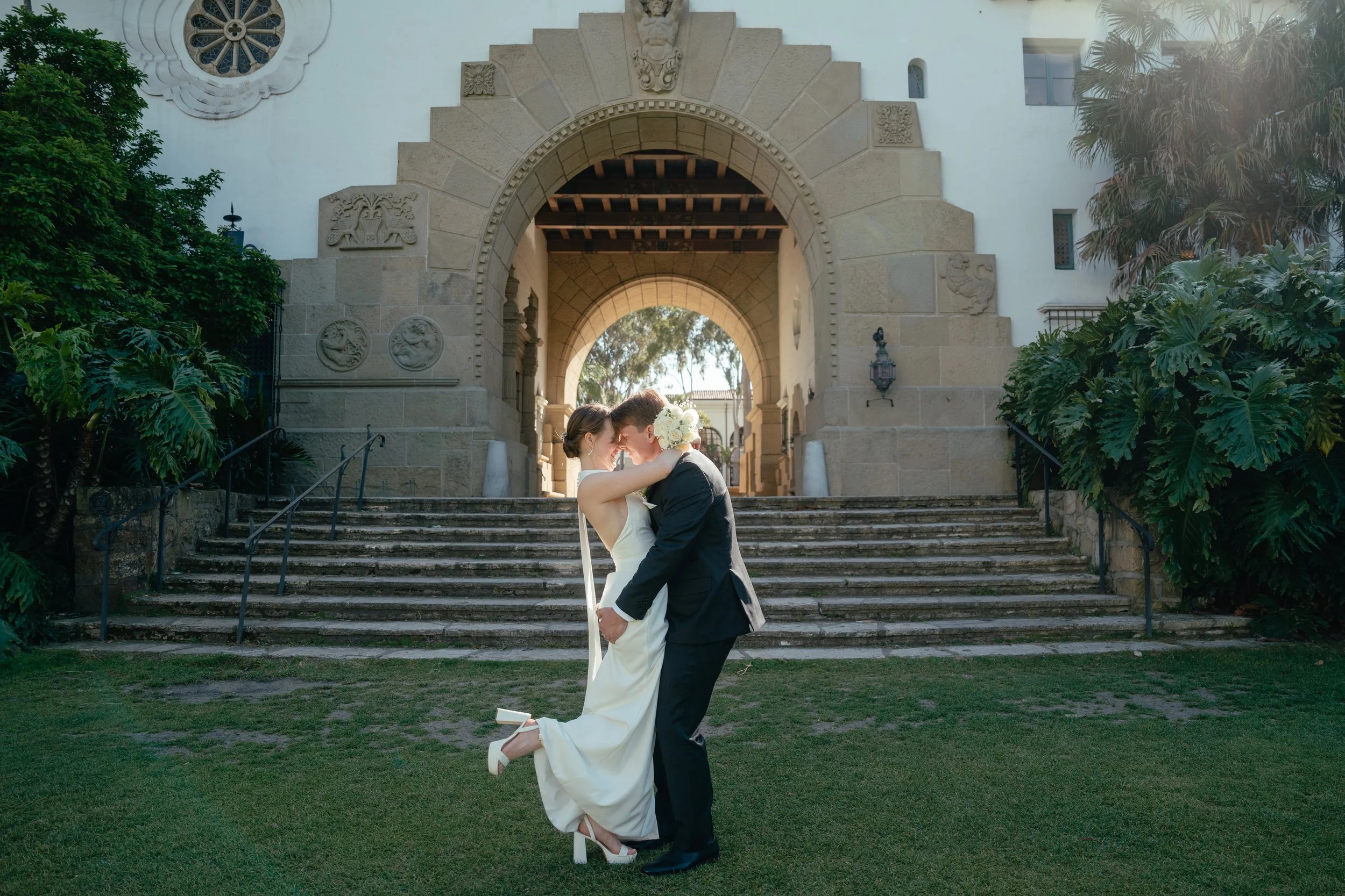 Santa Barbara Courthouse Elopement 