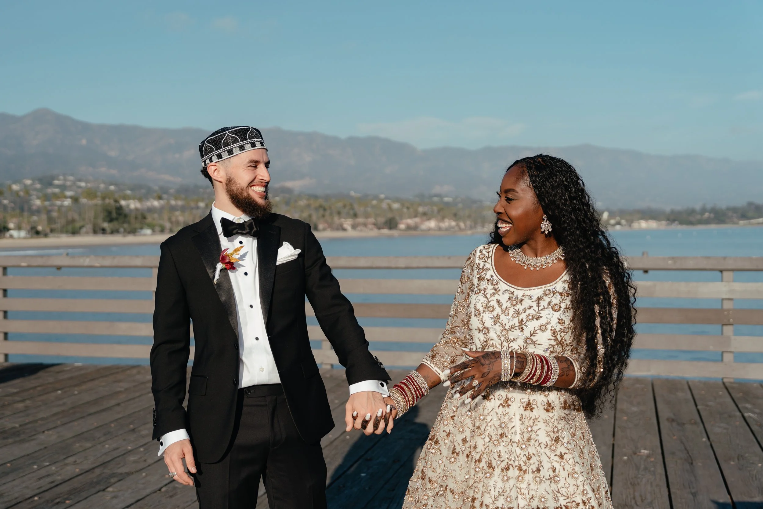 Romantic Wedding Photos Santa Barbara