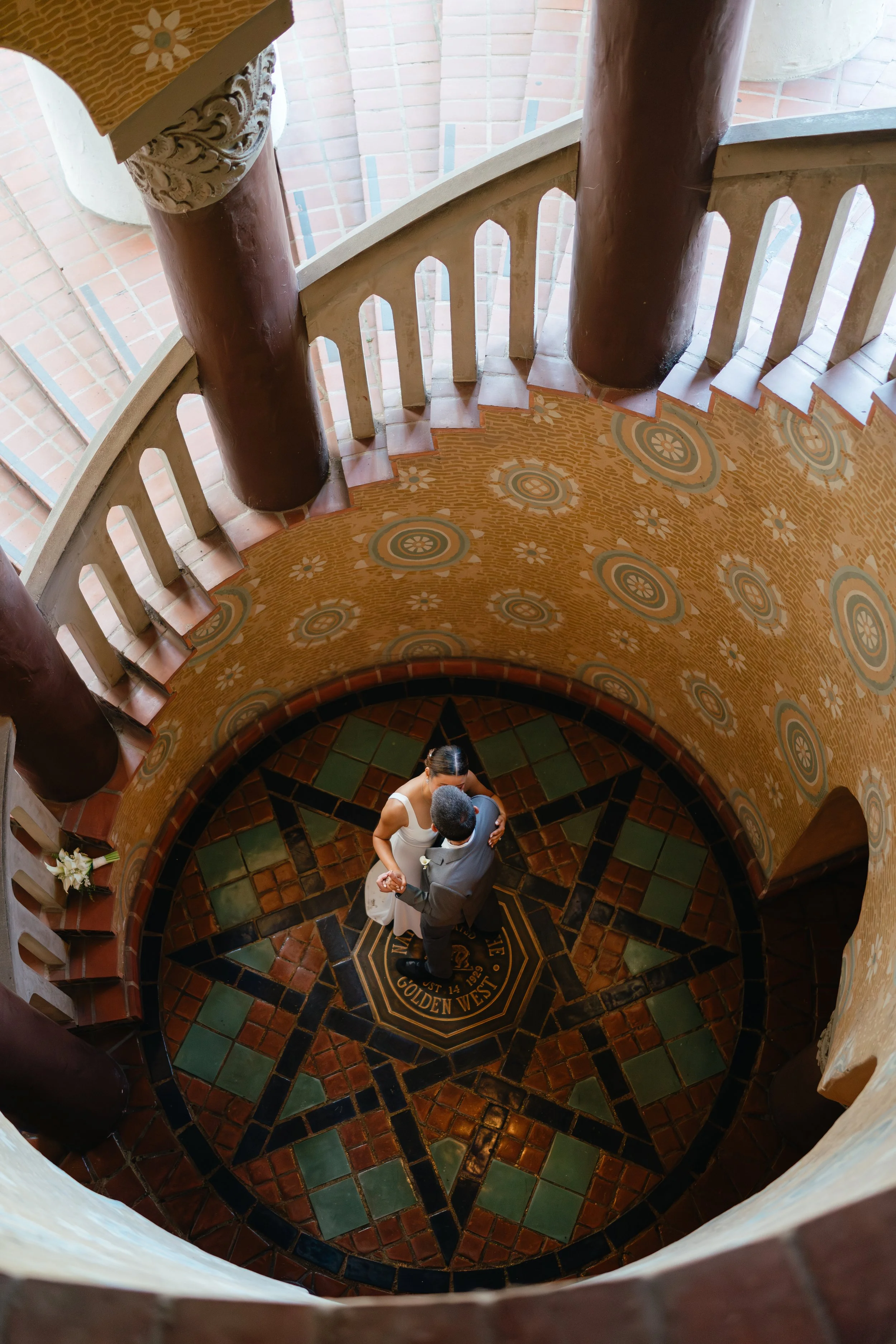 Santa Barbara Courthouse Elopement Photos