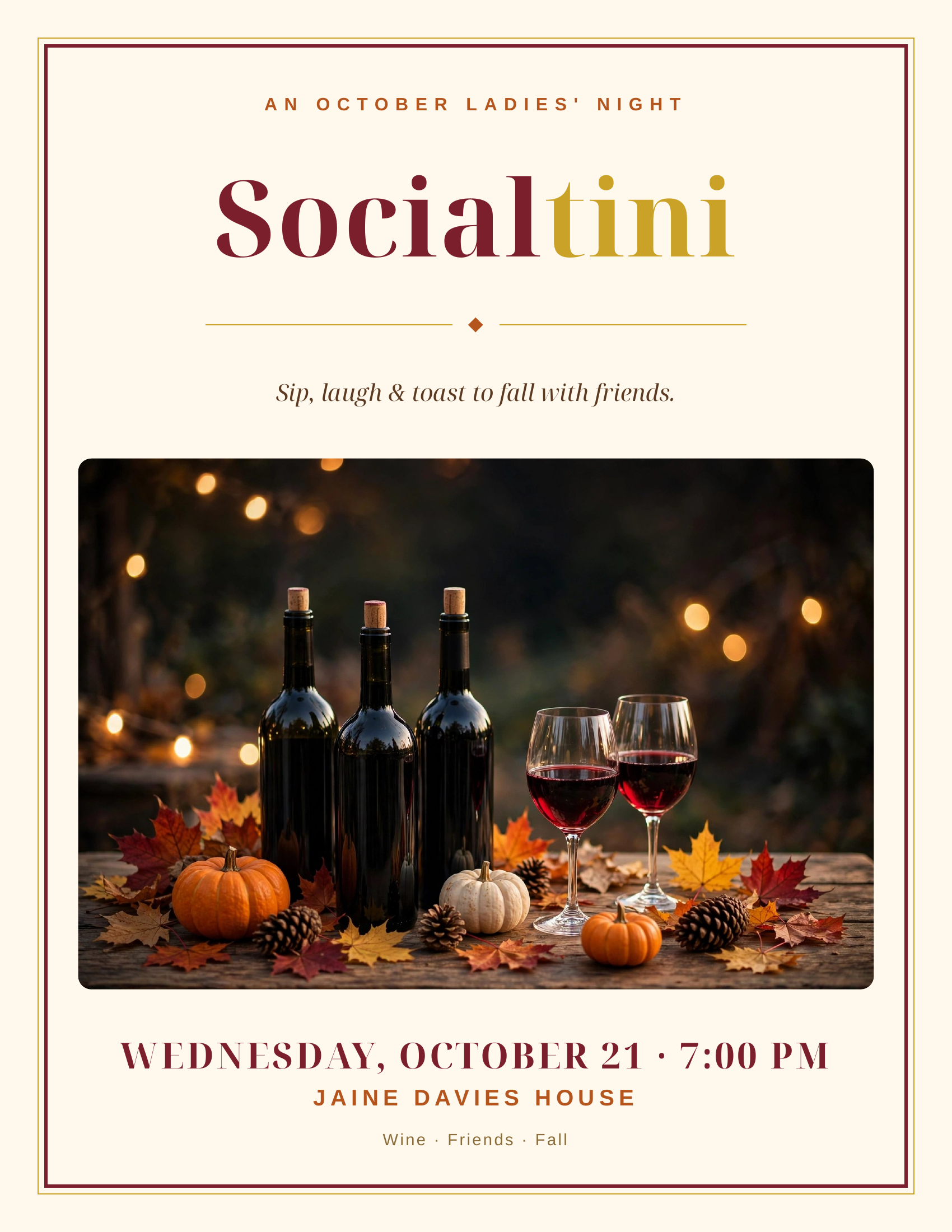 October Socialtini