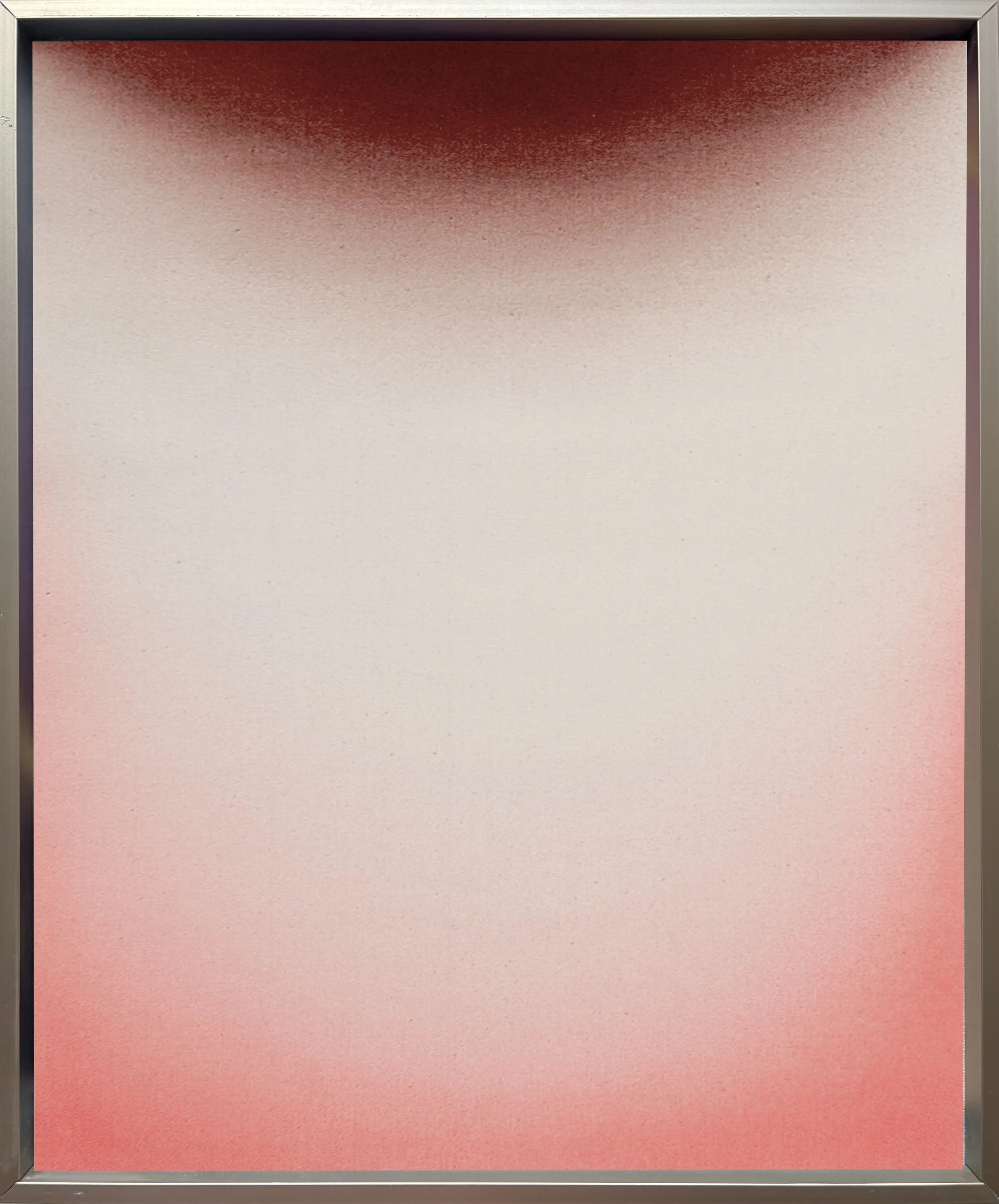 Dusk brown and pink, 2026. Oil on canvas, 11,9 x 9,9” (30 x 25 cm)