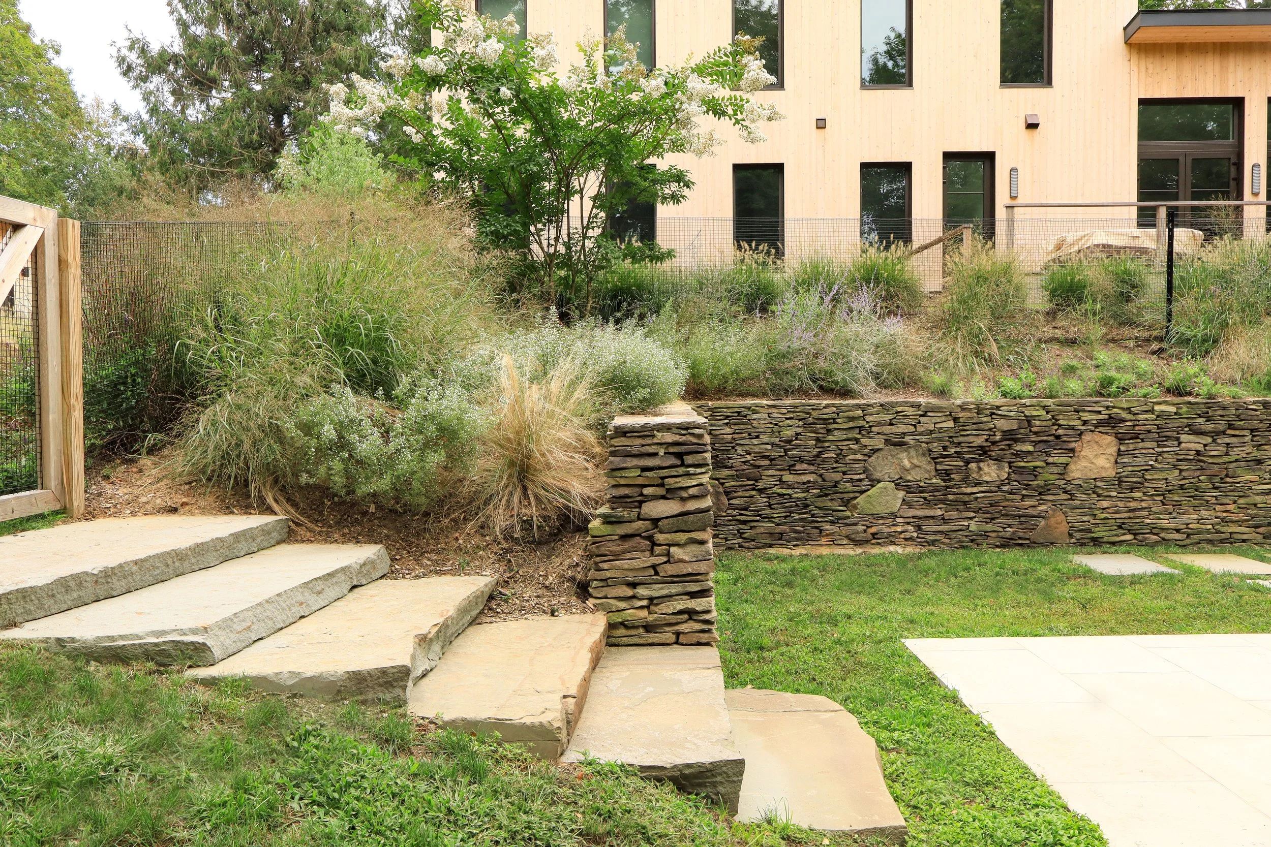 Stack stone Wall + Stone Steps.jpg
