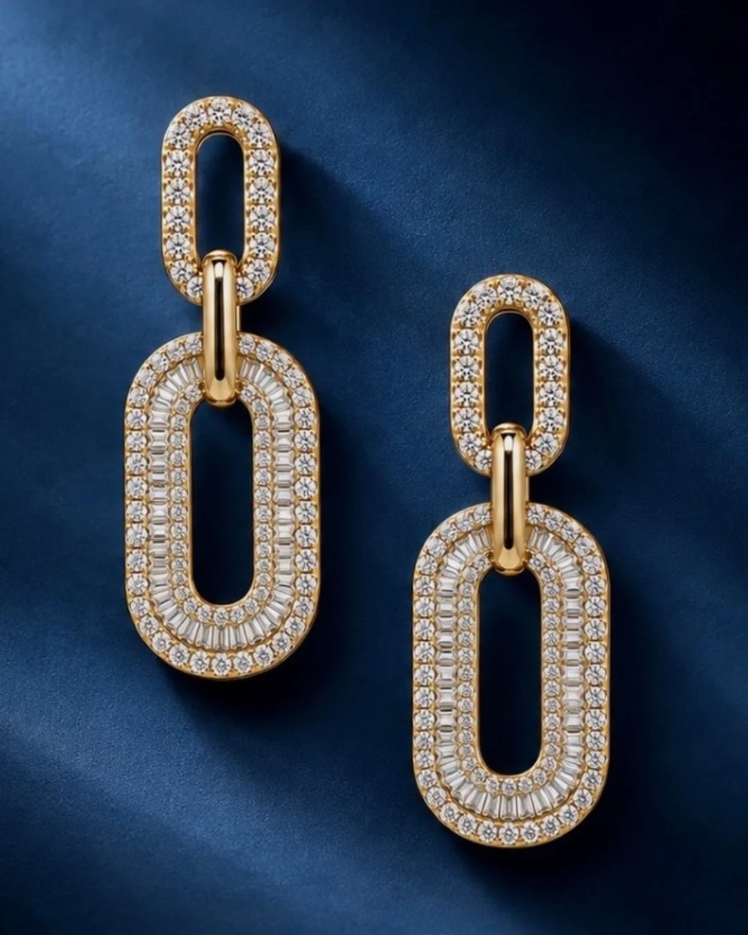 Not your ordinary hoops. Not your ordinary sparkle. ✨⁠
A little edge.  A lot of elegance.