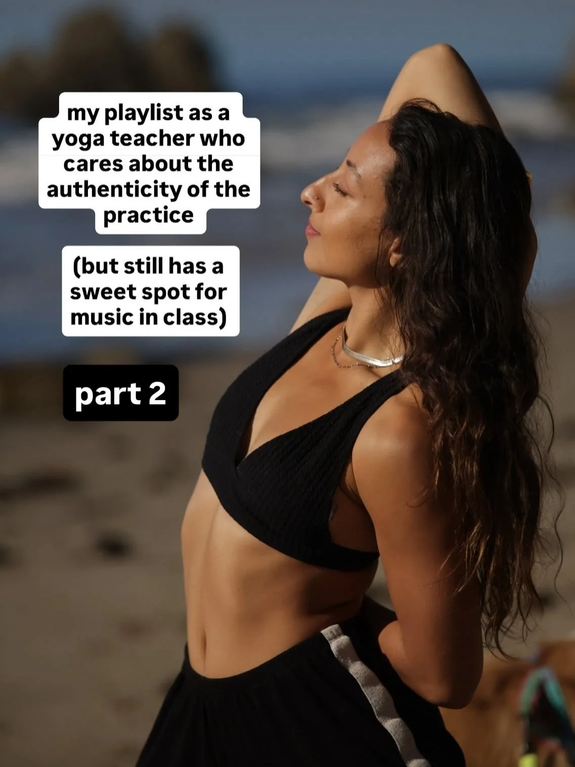 Comment &ldquo;002&rdquo; to get my newest vinyasa playlist 🎧💫

for your yoga practice or easy listening 

ok but also tell me if you agree that a class with no music is supreme 🌬️🍯💫 

#yogateacherjourney #yogaplaylist #yogamusic #authenticyoga 