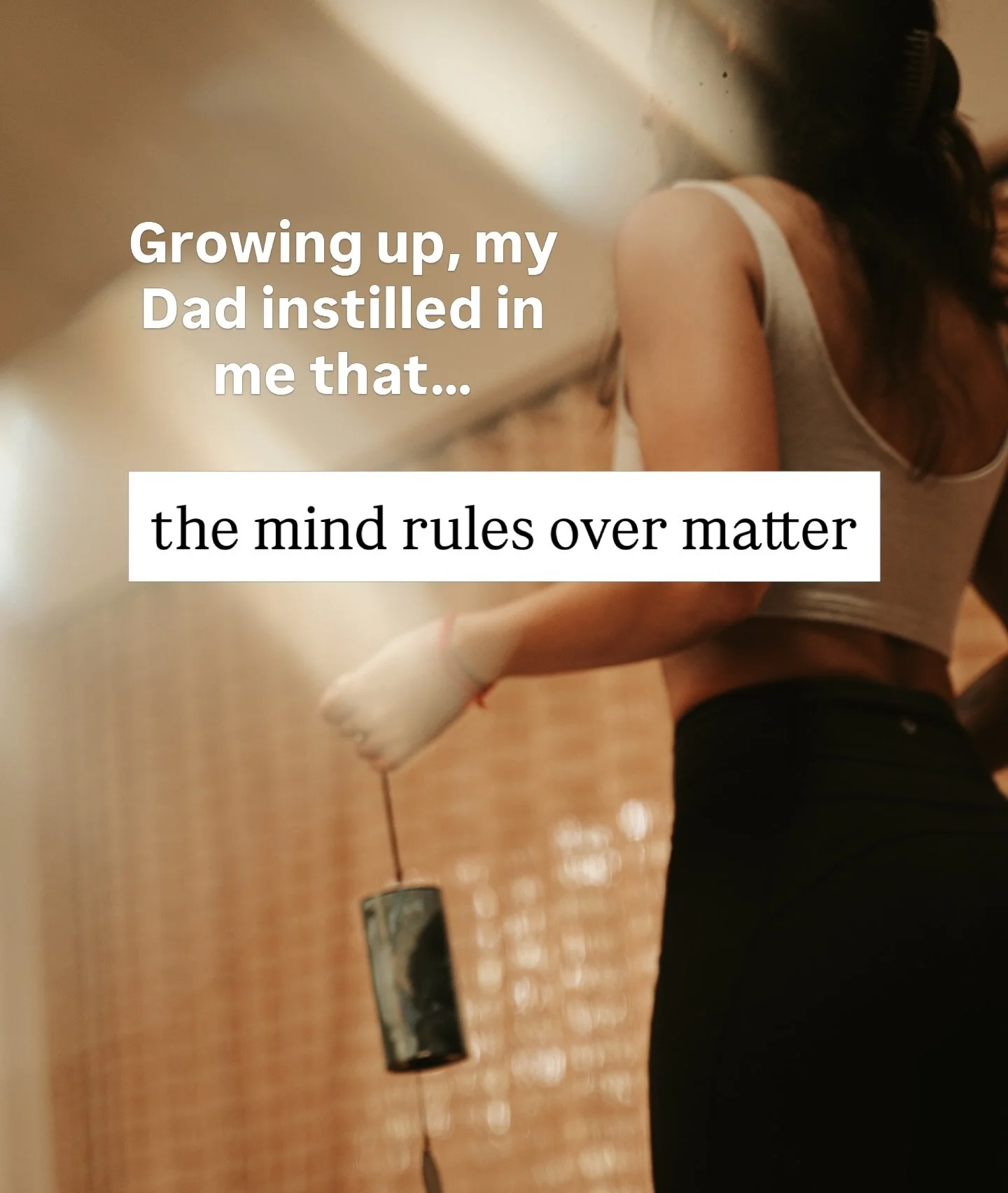 To dive more into the yoga philosophy of mind over matter, comment SUTRA to get my full Substack unpacking Sutra 1.18

Hit follow here &amp; subscribe on Substack to get daily bite sized deep dives on yoga philosophy. 

#mindovermatter #lawsoftheuniv