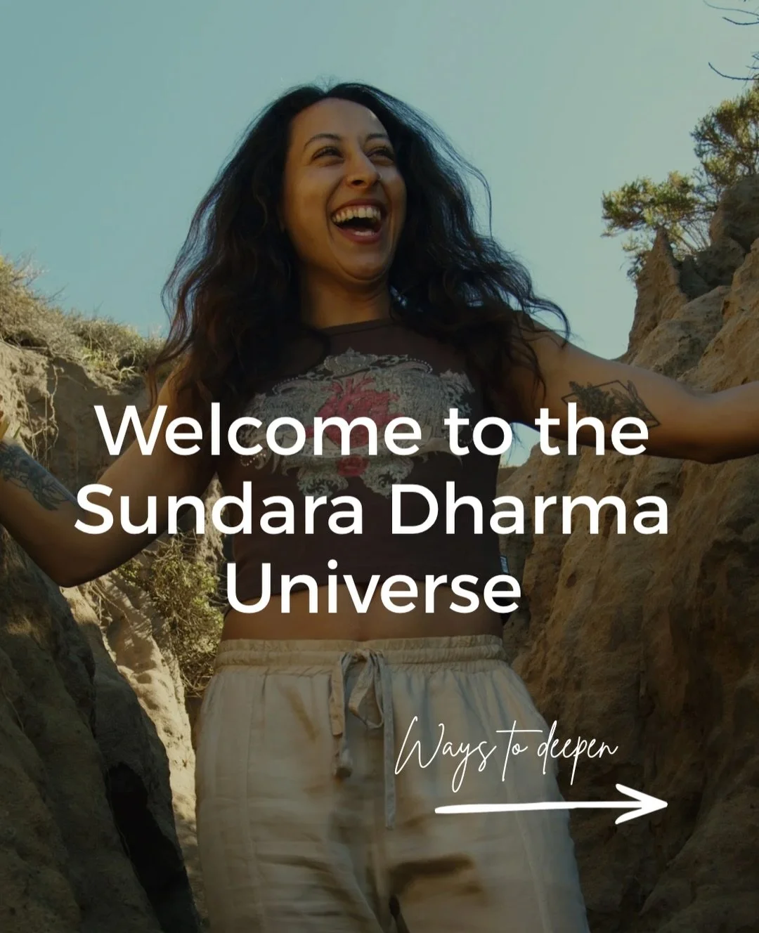 so happy you found this little corner of the internet 🫶🏽 where passion for yoga philosophy meets cultivating your sense of purpose meets modern day lifestyle &mdash; now let&rsquo;s go on a ride 🐎💫

what part of the path catches your eye? DM me! 