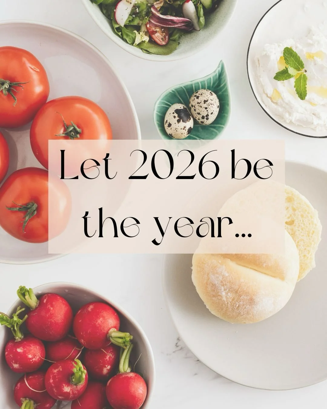 Let 2026 be softer.
More breath. More presence. More intention.

Let it be the year we nourish ourselves deeply &mdash;
with color on our plates,
with movement that feels good,
with moments that don&rsquo;t need to be rushed.

Let us go new places.
S