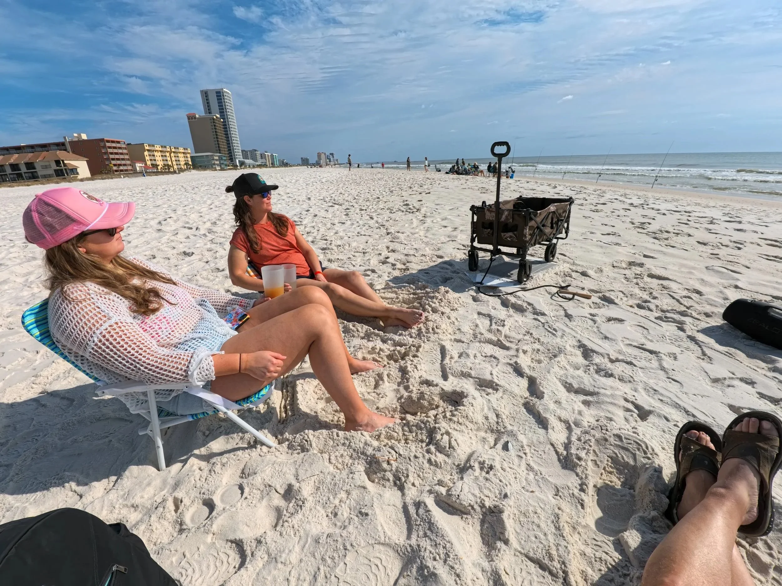 Get your wagon across the beach with ease on a coolsled