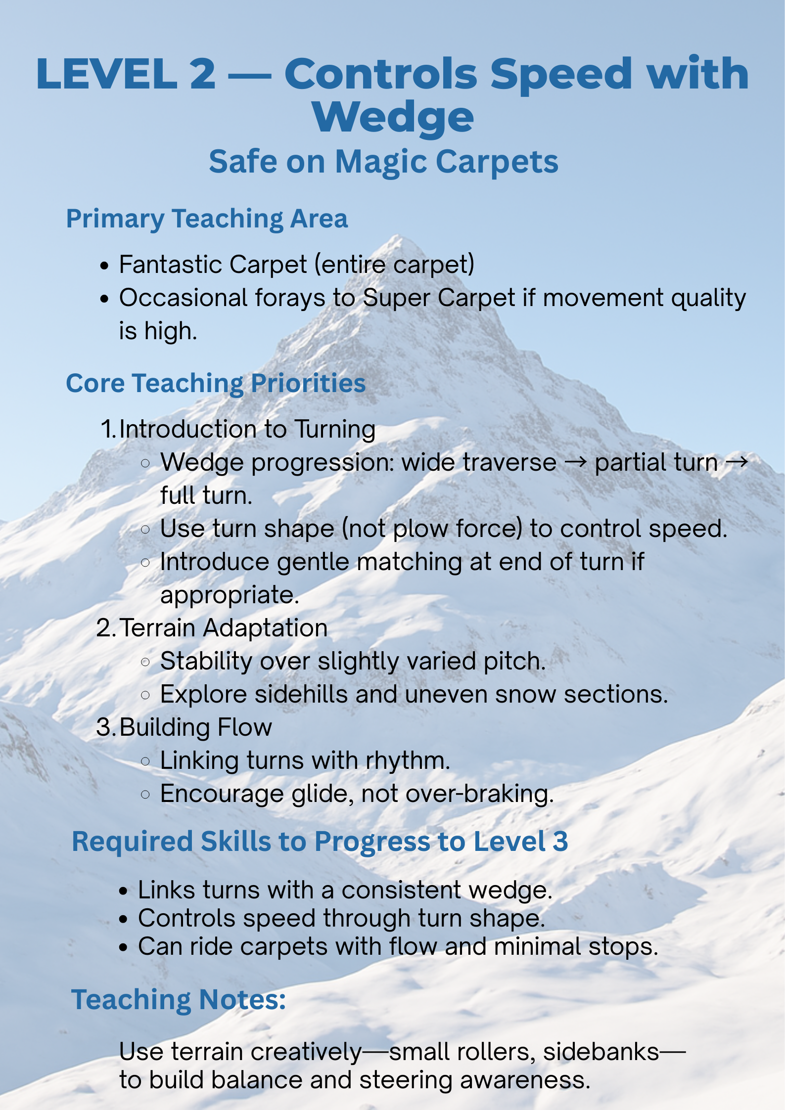Adult Ultimate Lessons Levels 1-3+ Ski and Snowboard — WB Snow & Bike ...