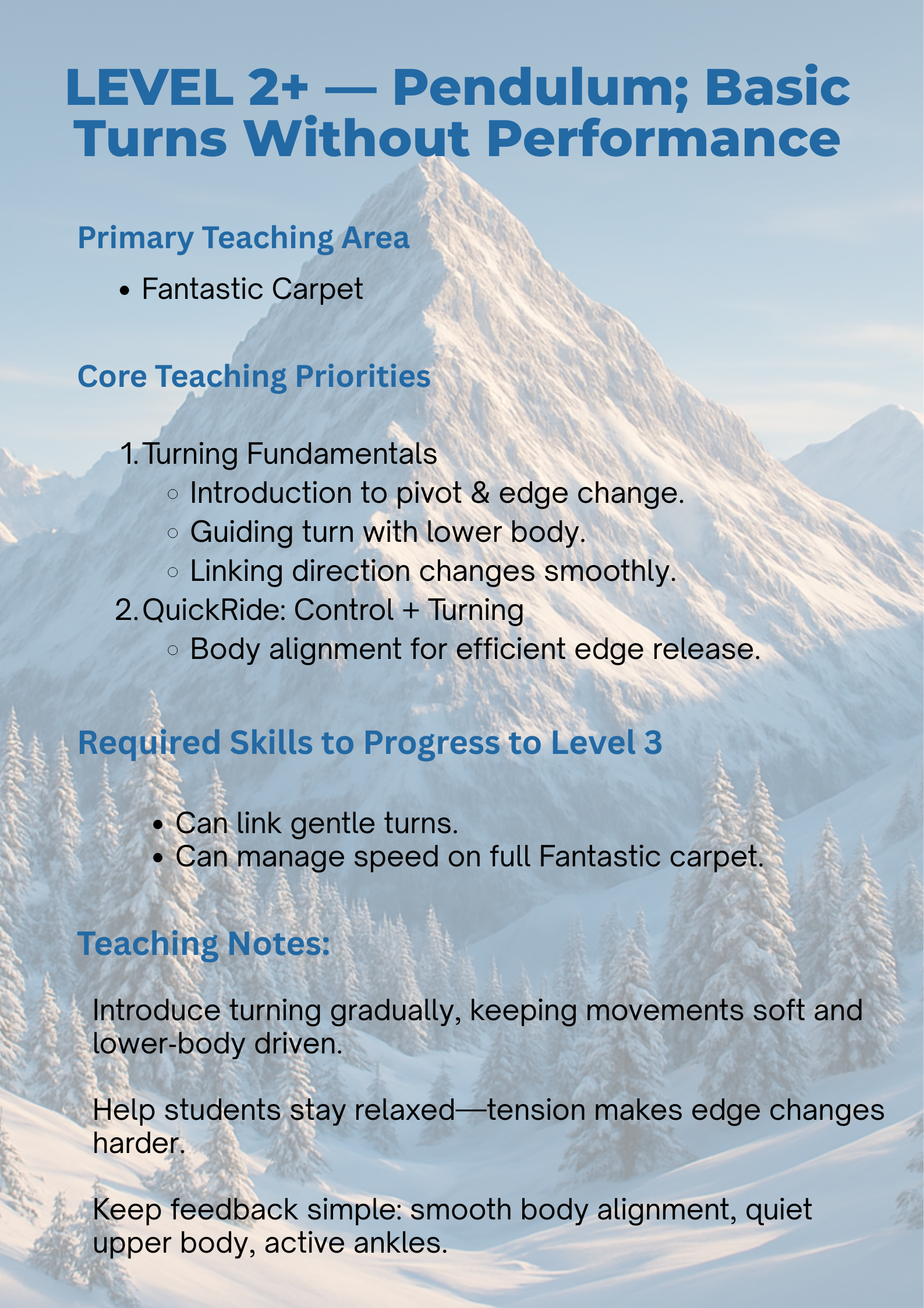 Adult Ultimate Lessons Levels 1-3+ Ski and Snowboard — WB Snow & Bike ...