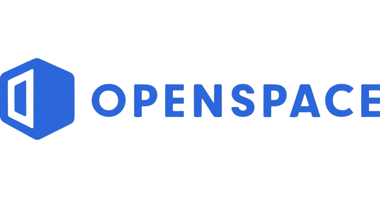 OpenStack logo in blue with the word 'OpenStack' in capital letters.