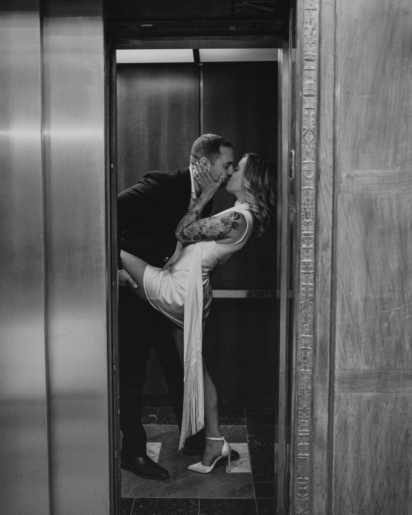 There&rsquo;s something so special about an engagement session at a couple&rsquo;s wedding venue. Being in a space so carefully chosen just for them. Wandering through empty halls, knowing that soon the whole place will be filled with everyone they l