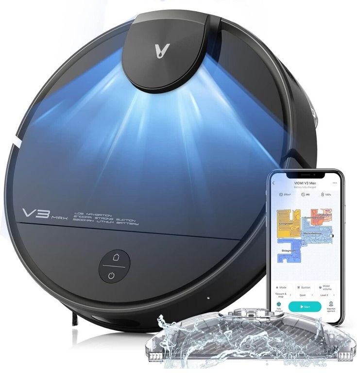Viomi V3 Max Robot Vacuum And Mop Combo, Lidar Navigation-new In Factory Box.jpg