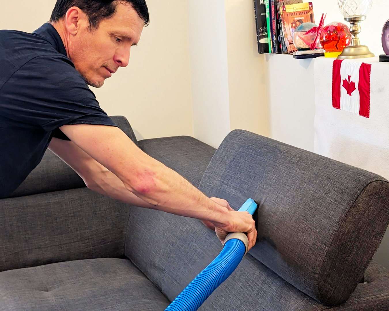 Central Alberta Advanced Cleaning worker
