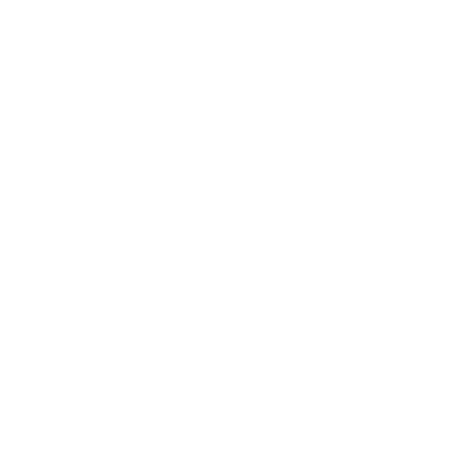 White geometric abstract design with concrete icon inside a diamond-shaped outline against a black background.