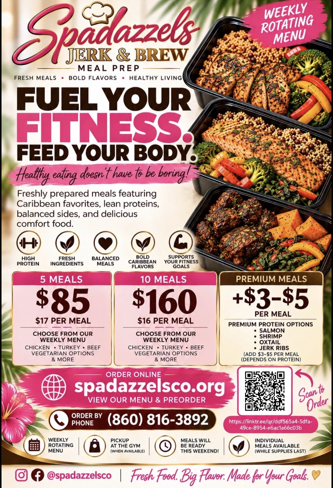 Weekly Meal Prep Packages