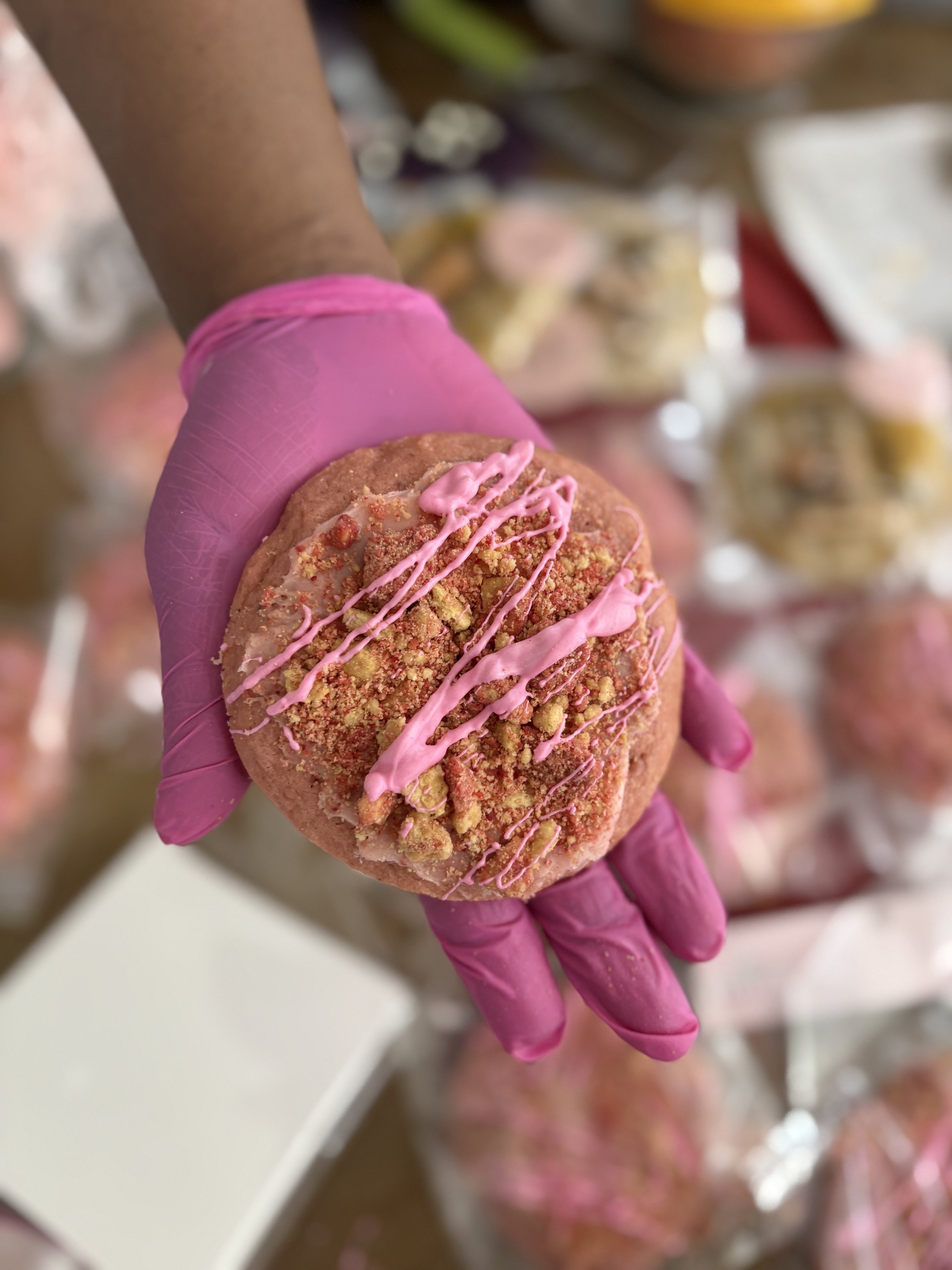 Strawberry Crunch Cookie