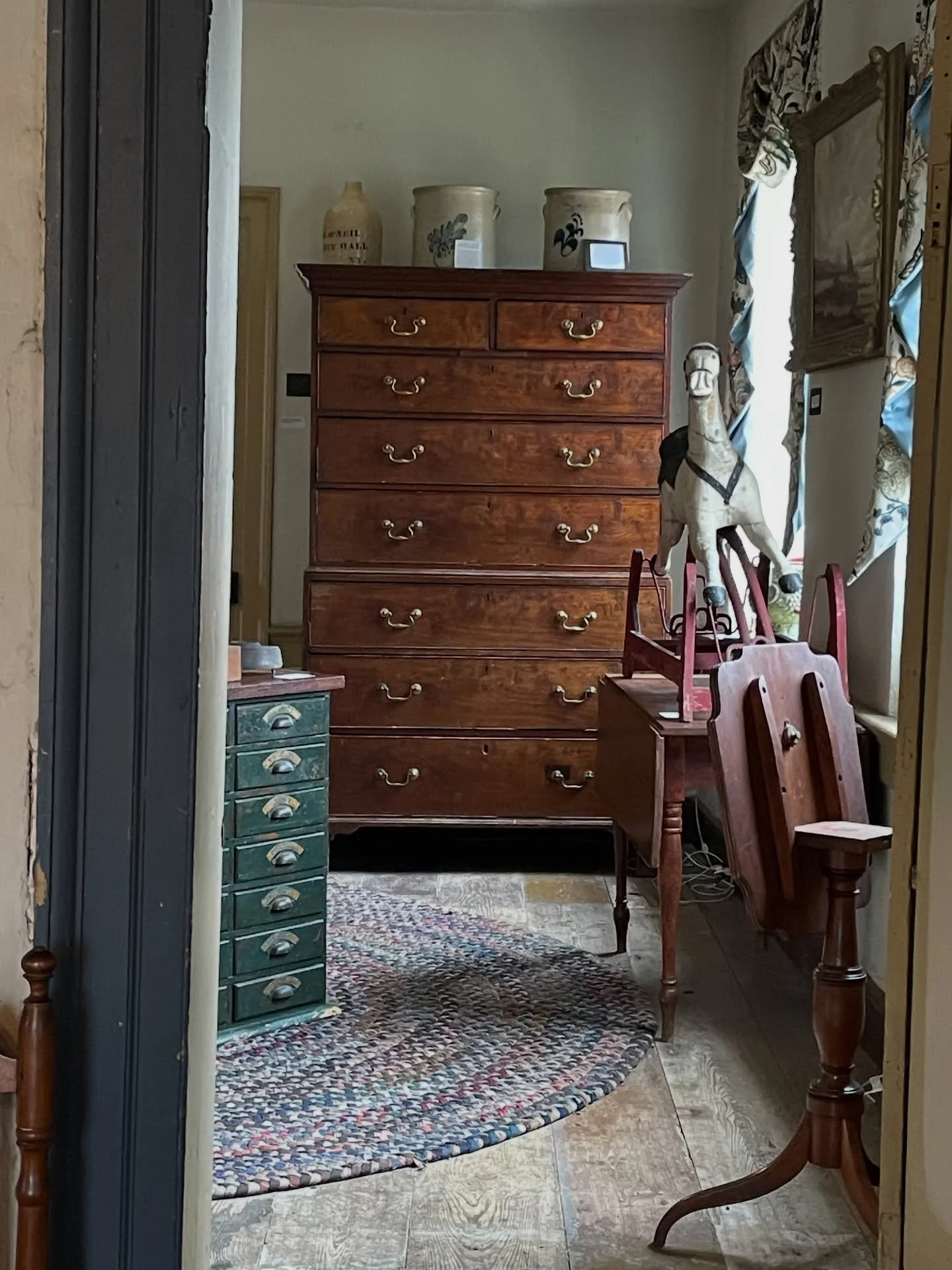 A lovely show at Governor Wolf Historical Society has come to an end. Next show will be the Quiet Corner in Danielson which will include many of the same furniture pieces and some interesting new ones!