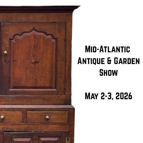 Timeless Treats is proud to exhibit at this years Spring Mid-Atlantic Antique &amp; Garden Show bringing the finest in American and Continental. 

We have just accessed an amazing downsizing consignment of a Martha&rsquo;s Vineyard home, and will be 